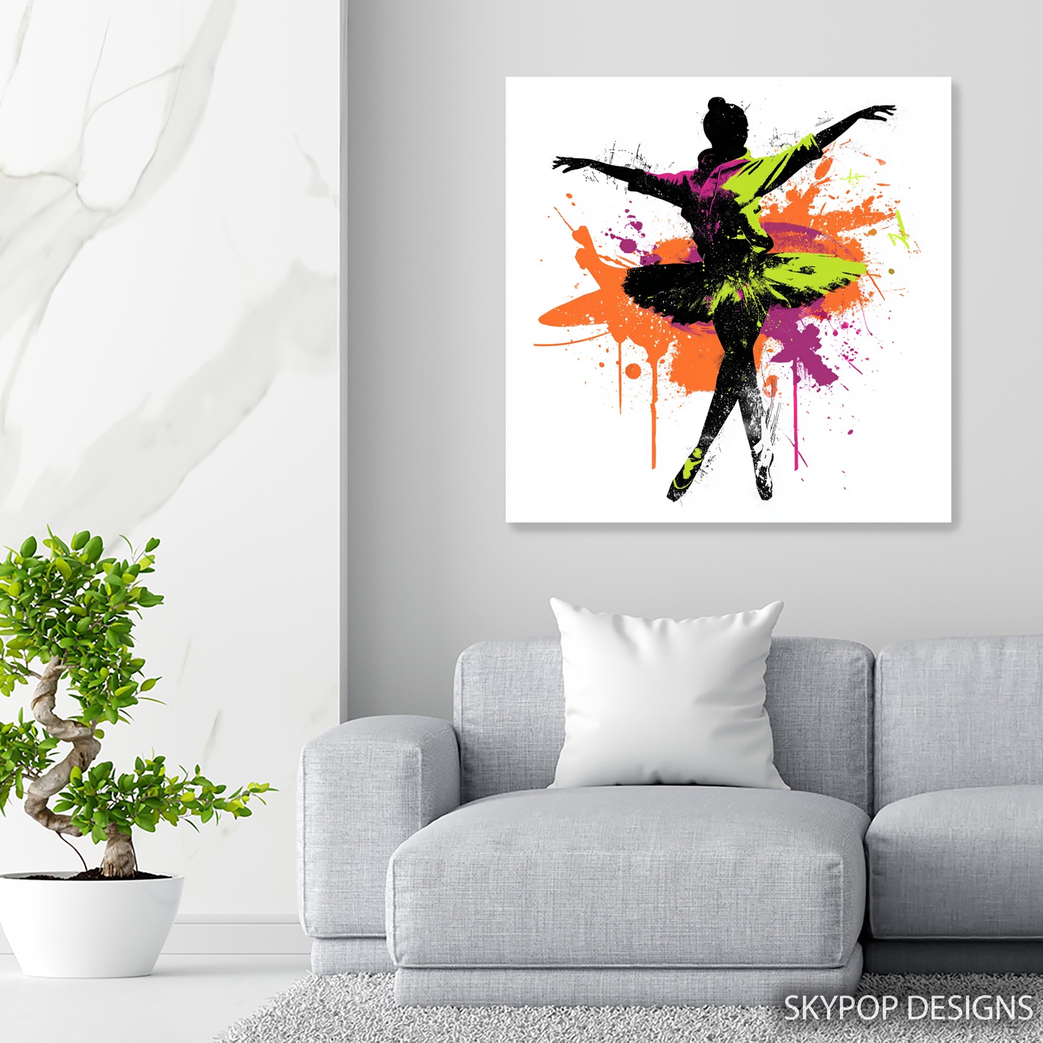 5.jpg Dynamic Dancer Silhouette Art