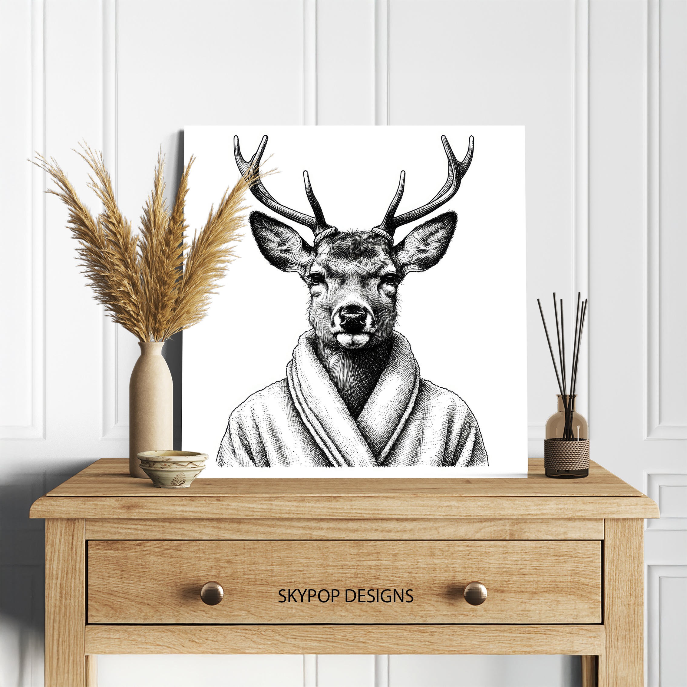 5.jpg Deer Art