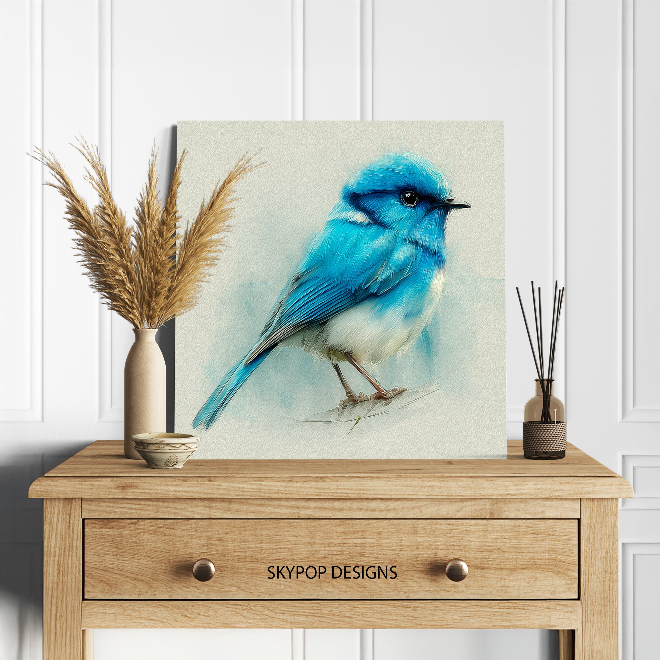 5.jpg Blue Bird Art