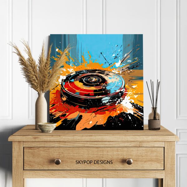 Radial Burst Art