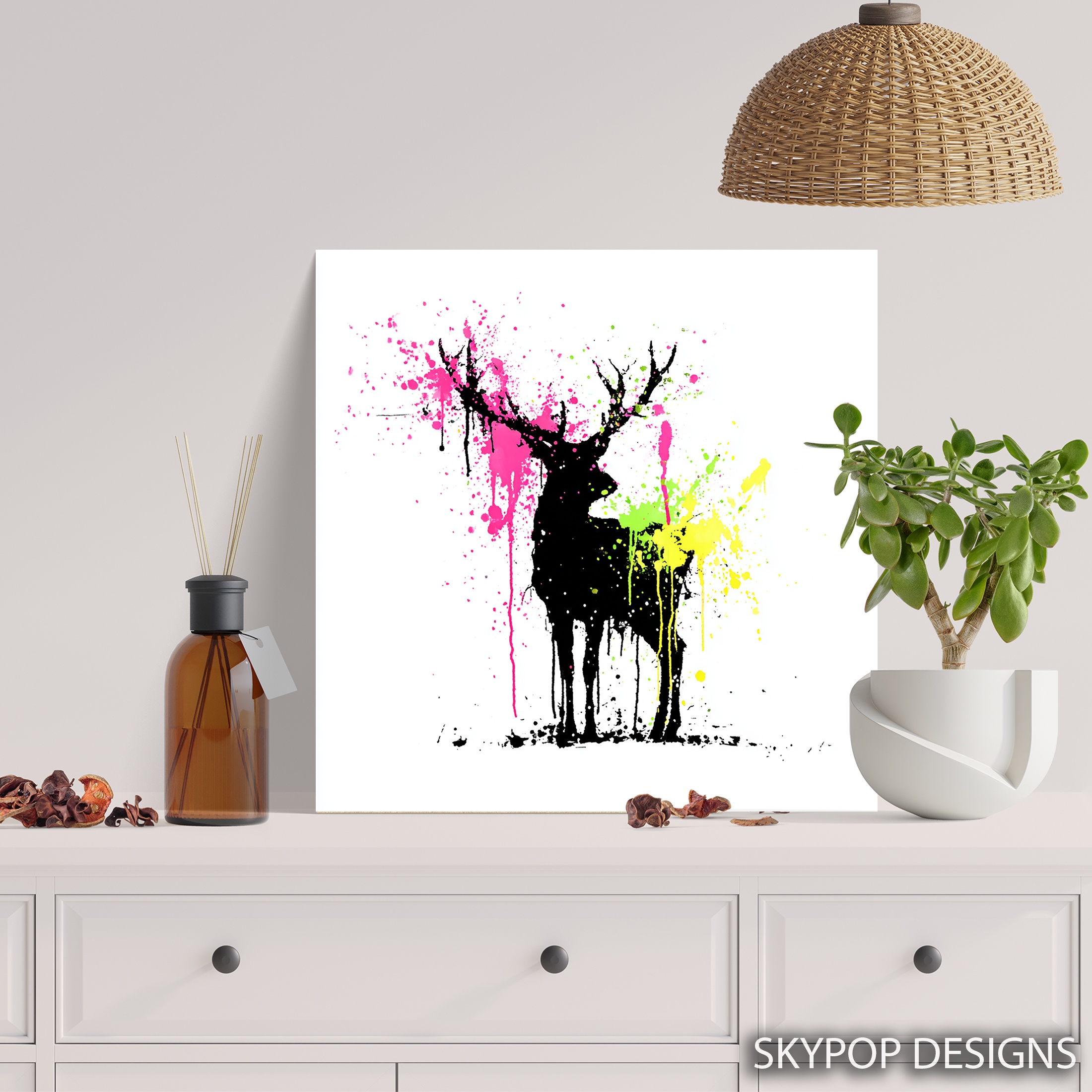 5.jpg Deer Art