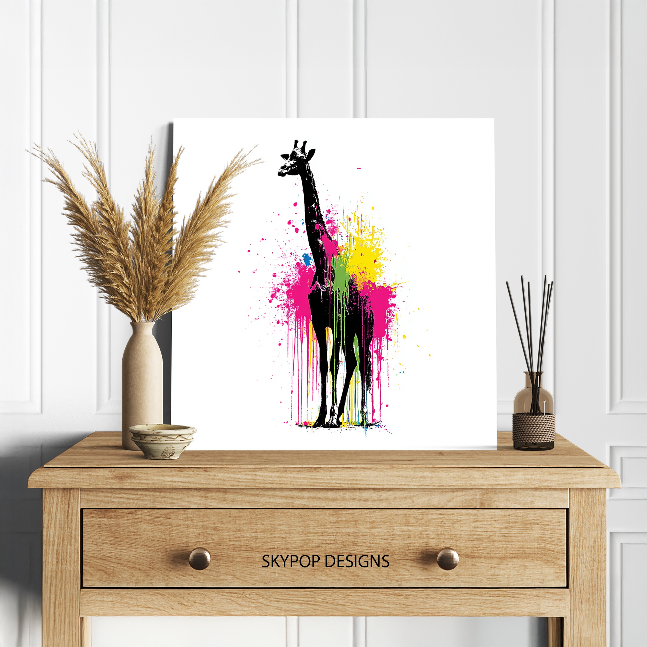 5.jpg Giraffe Art
