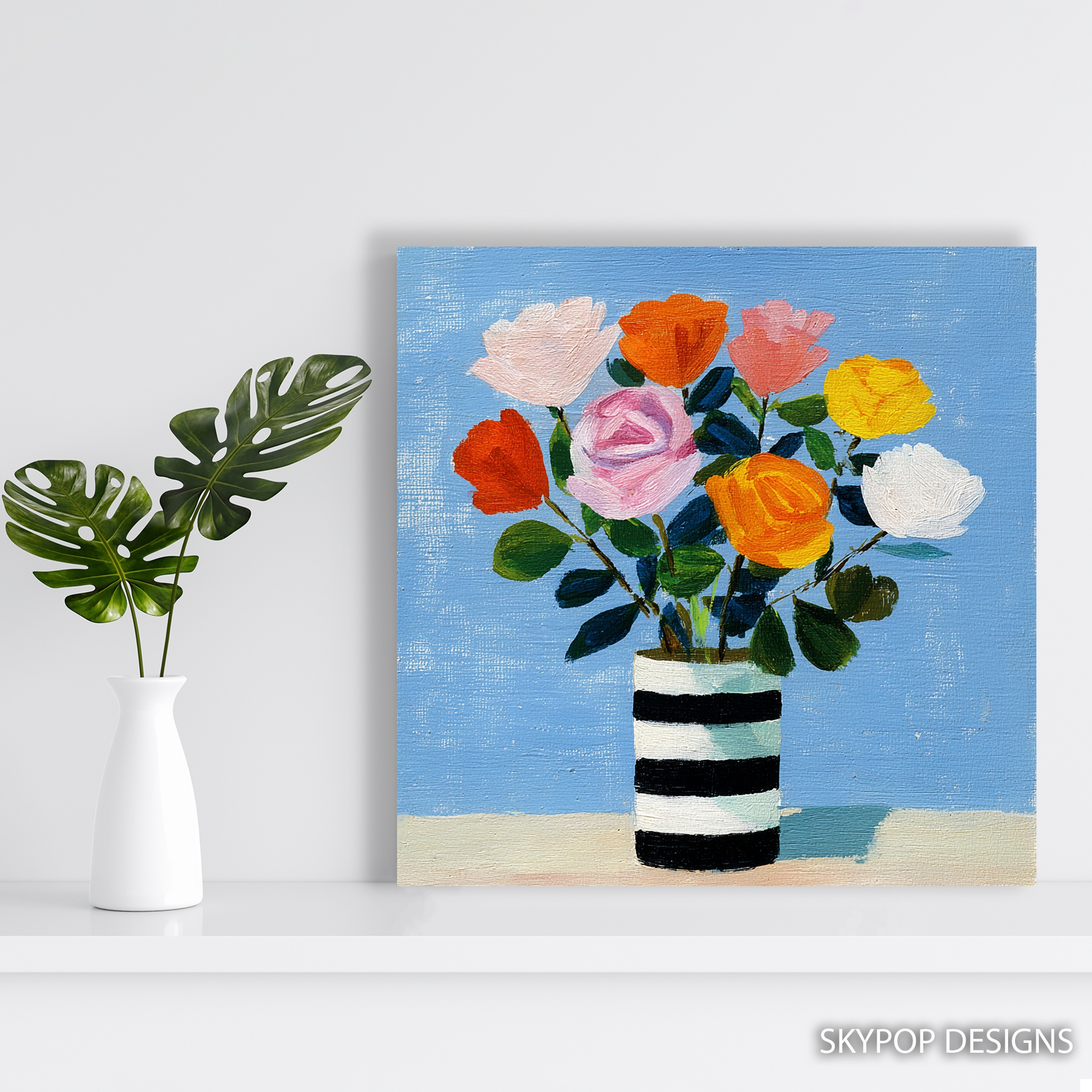 5.jpg Colorful Flower Bouquet Art