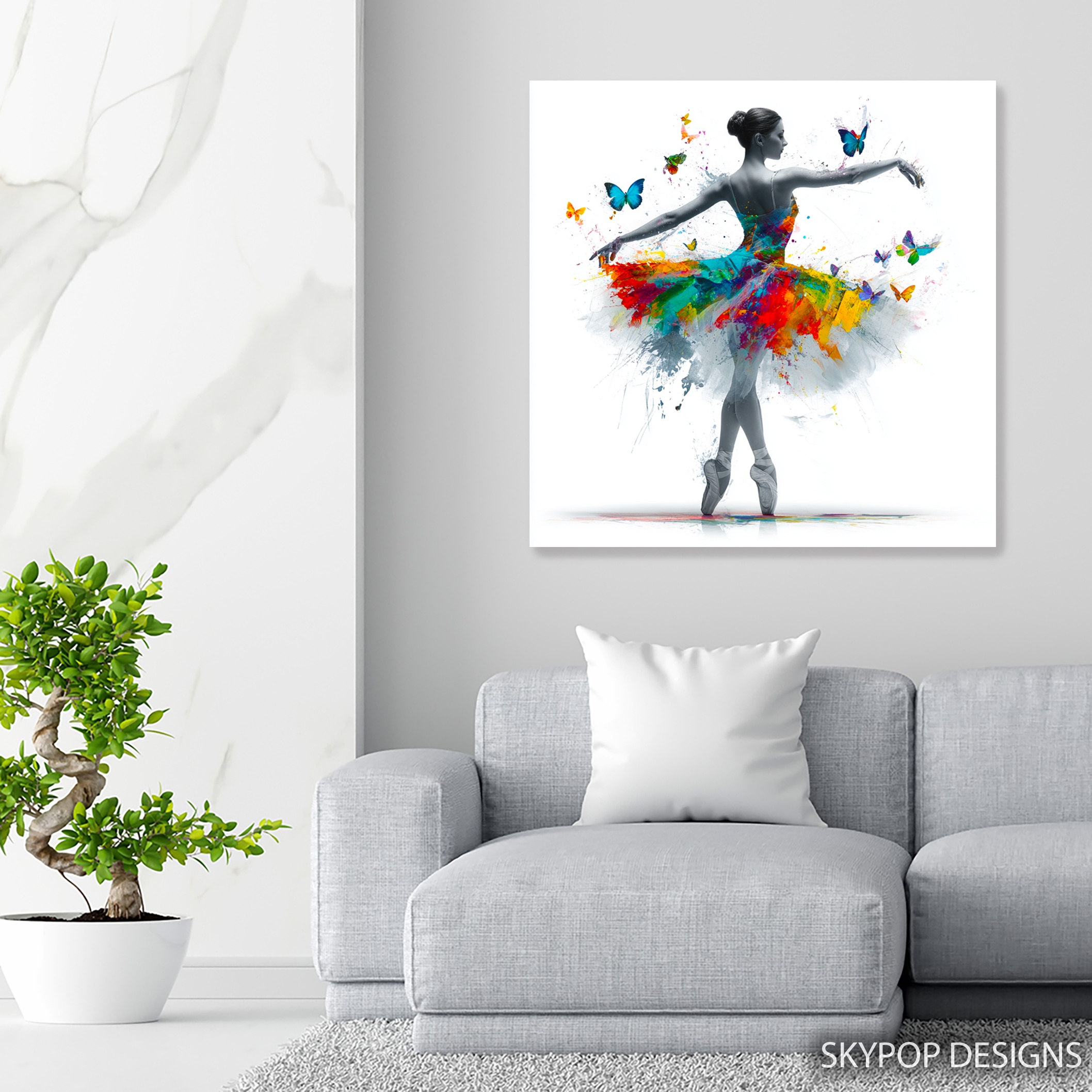 5.jpg Butterfly Ballerina Art
