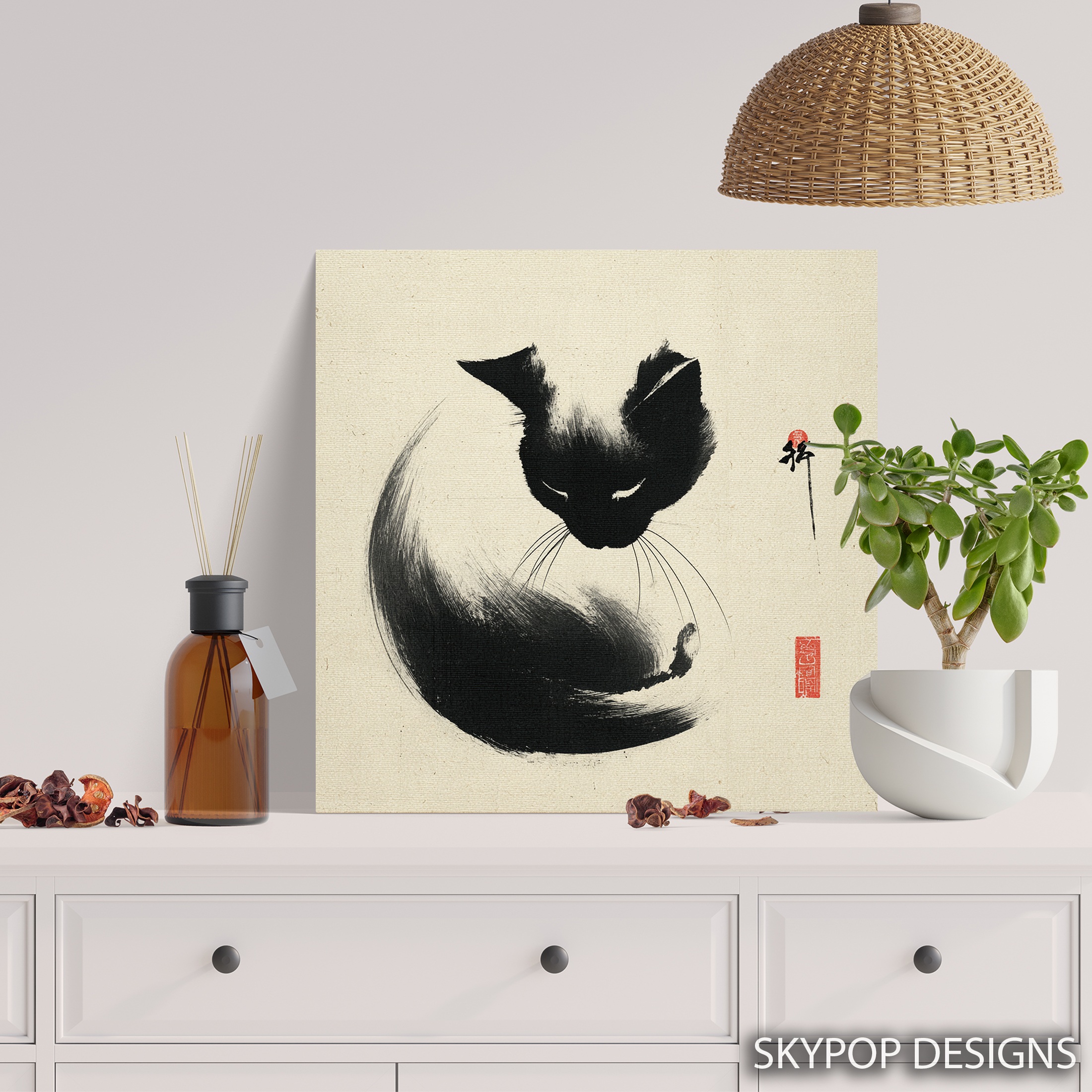 5.jpg Siamese Cat Art