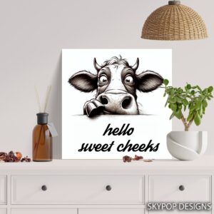 Highland Cow Art
