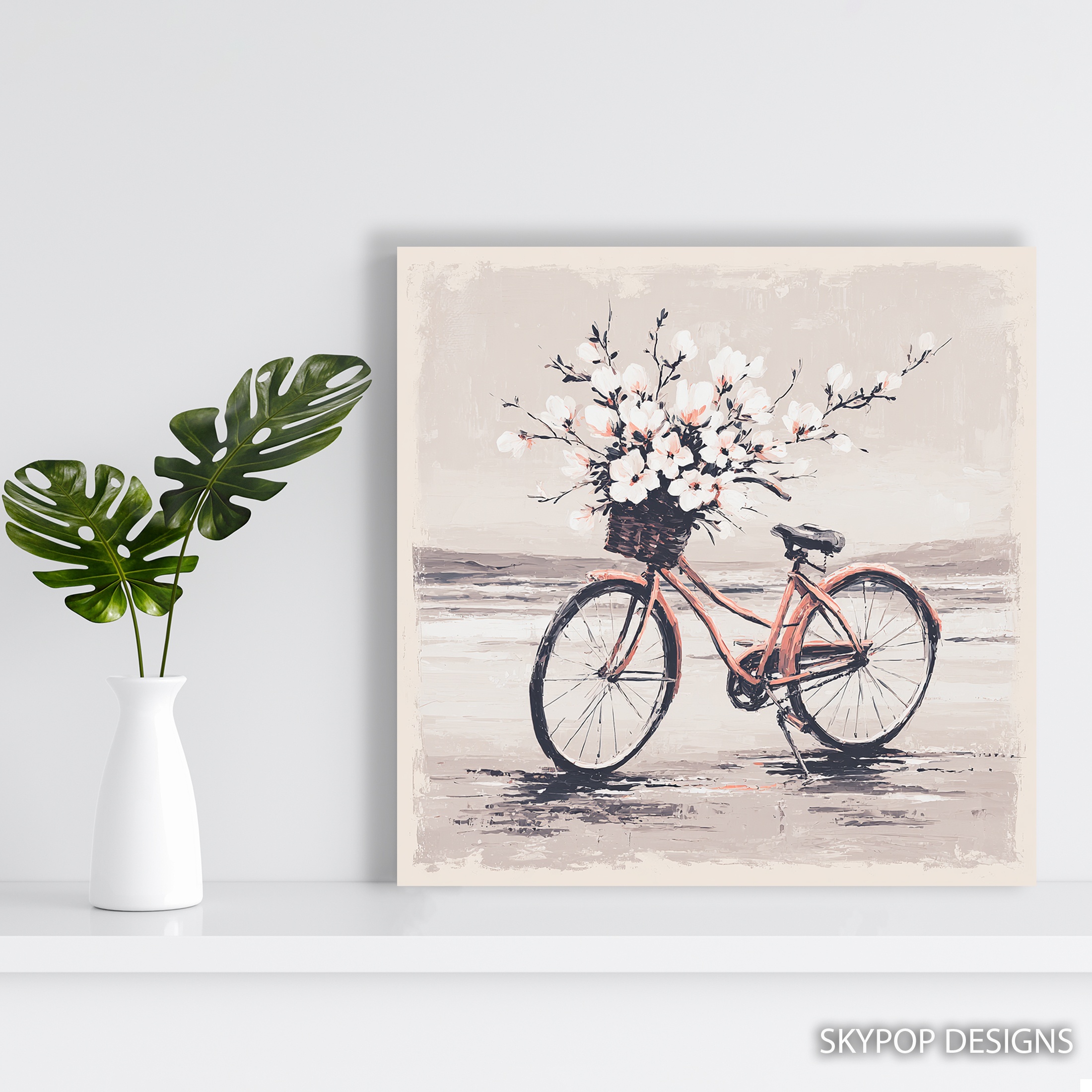 5.jpg Bicycle Flower Basket Art