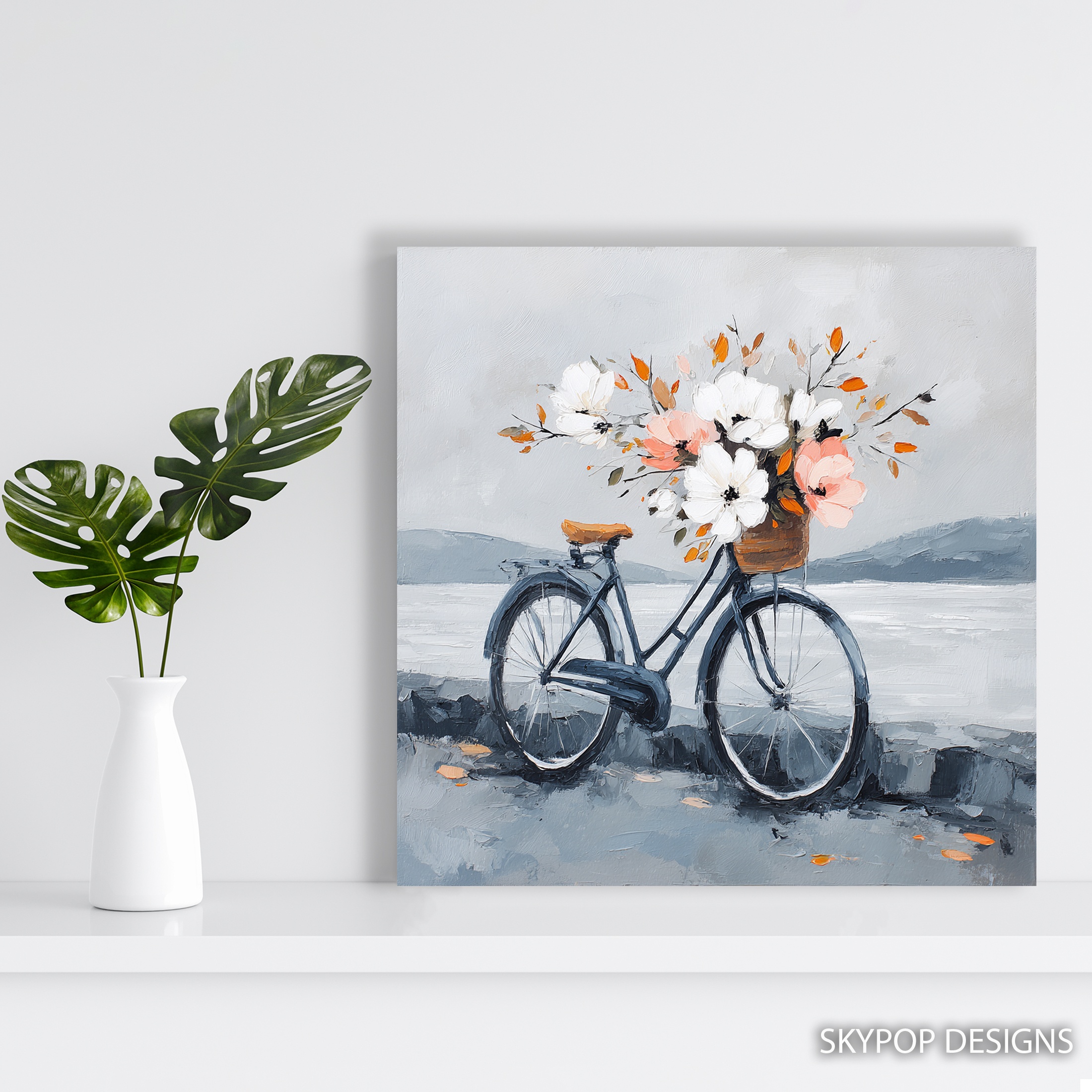 5.jpg Bicycle Flower Basket Art