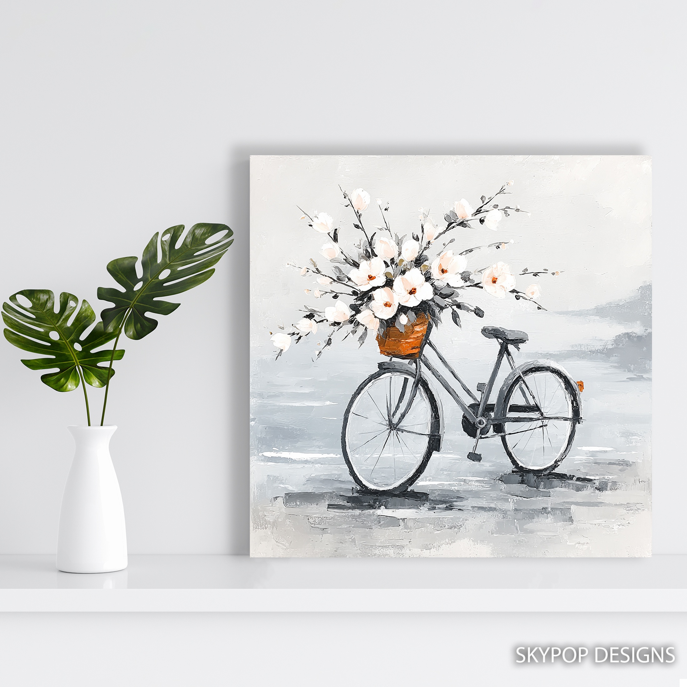 5.jpg Bicycle Flower Basket Art