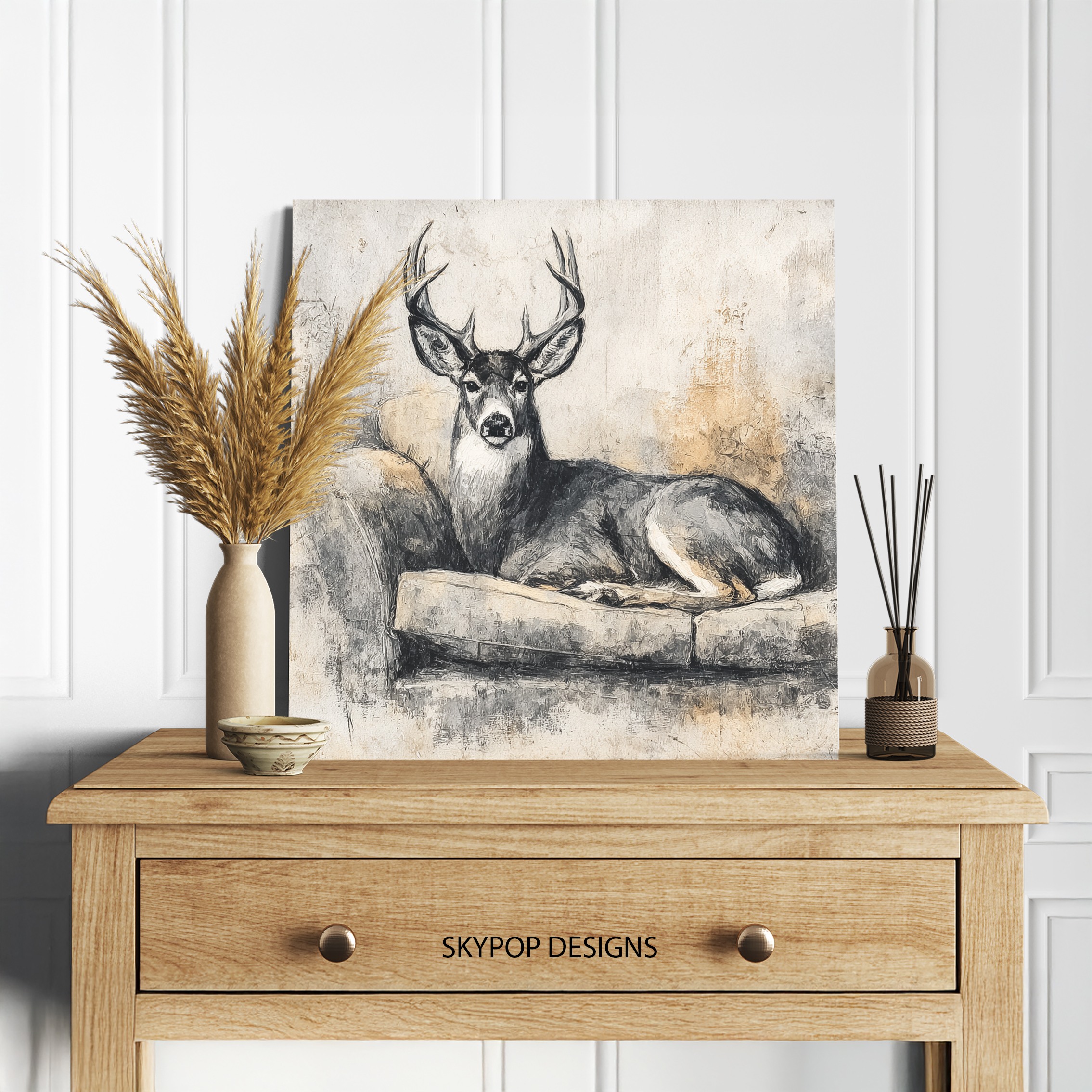 5.jpg Deer Art