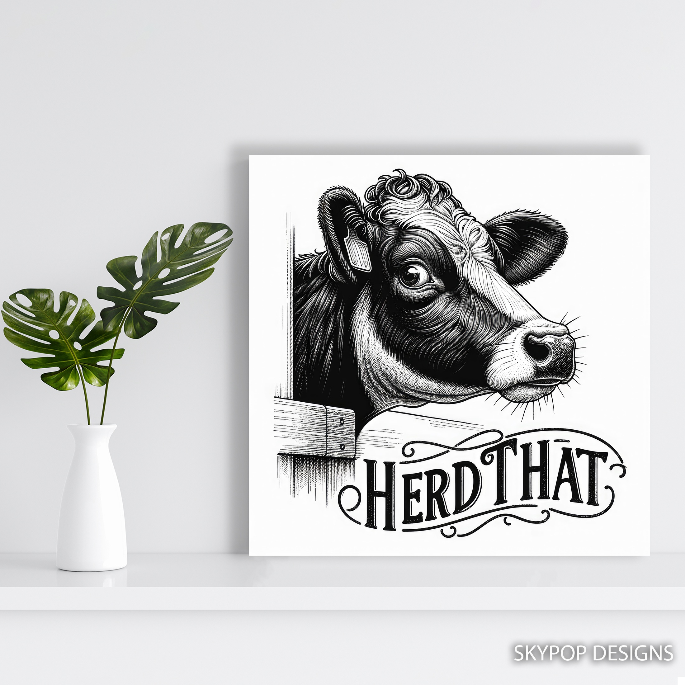 5.jpg Highland Cow Art