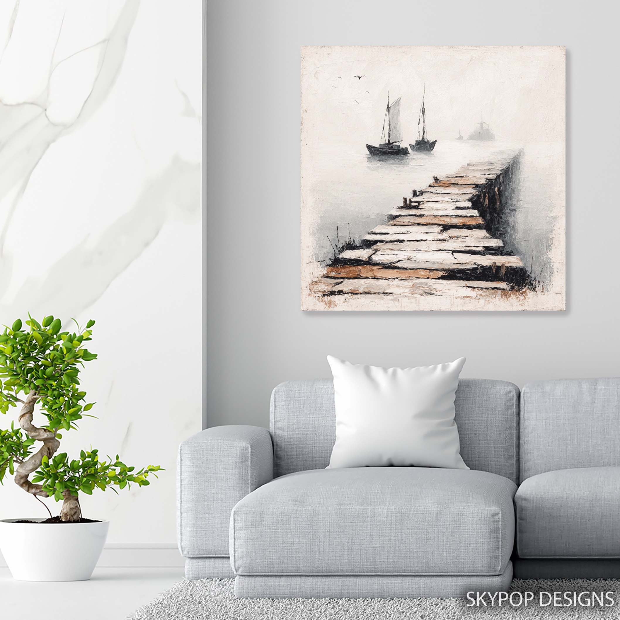 5.jpg Misty Harbor Pier Art