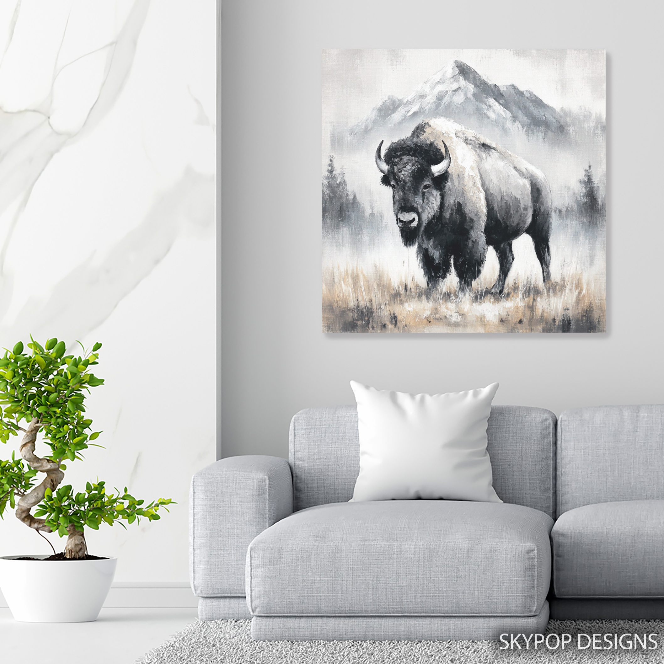 5.jpg Bison Art