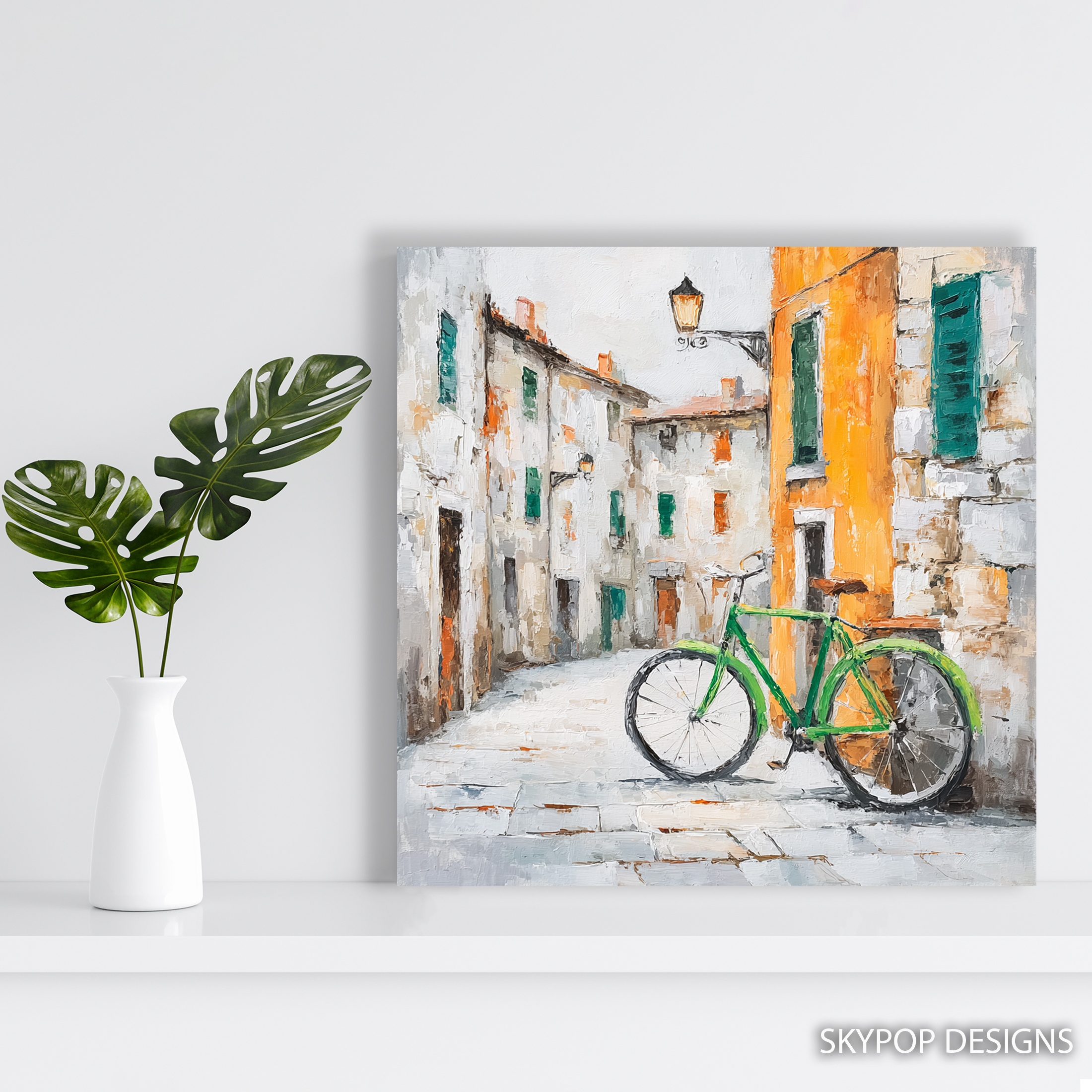 5.jpg Italian Alley Bicycle Art