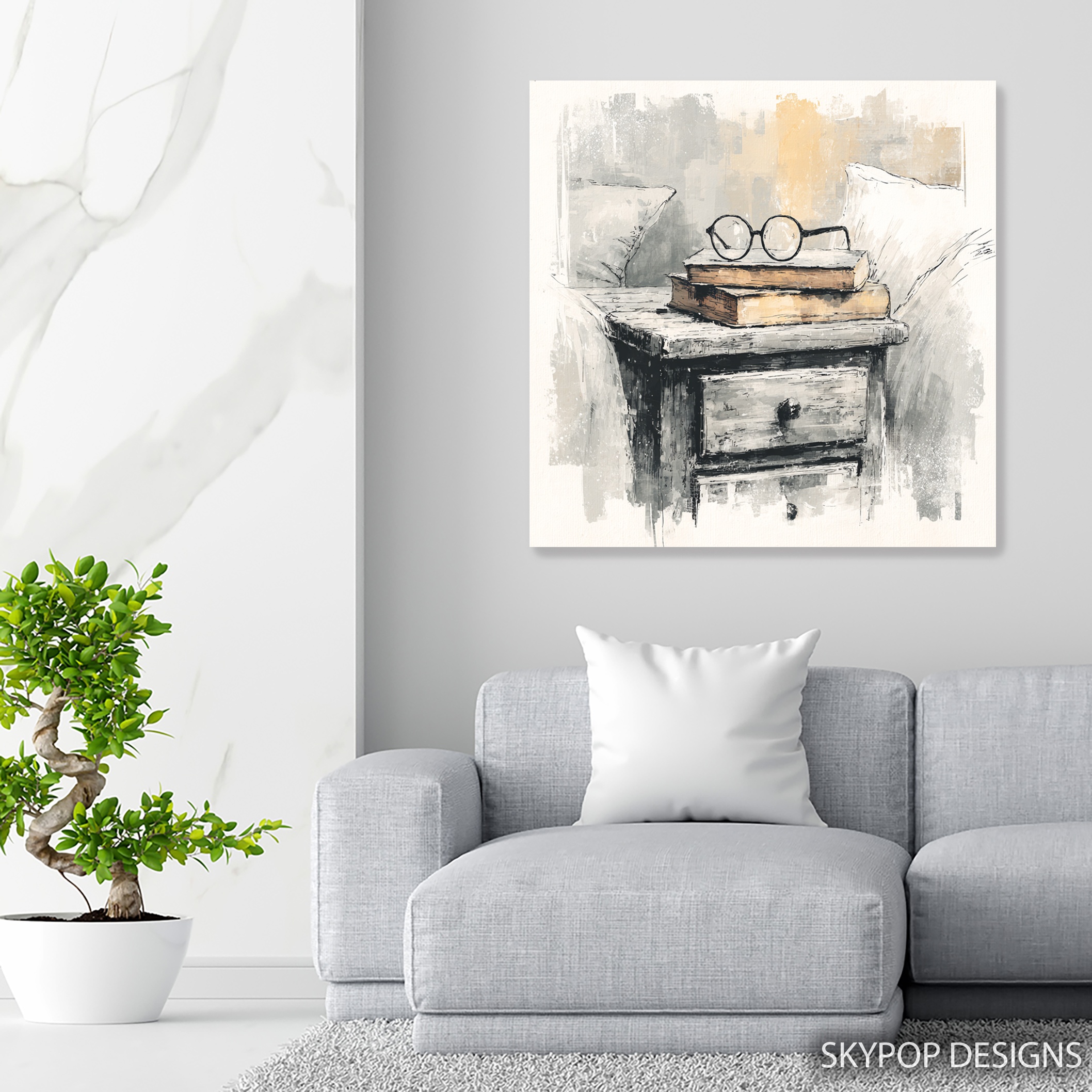 5.jpg Vintage Reading Nook Art