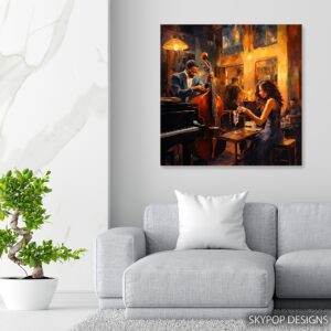 Jazz Night Vibes Art