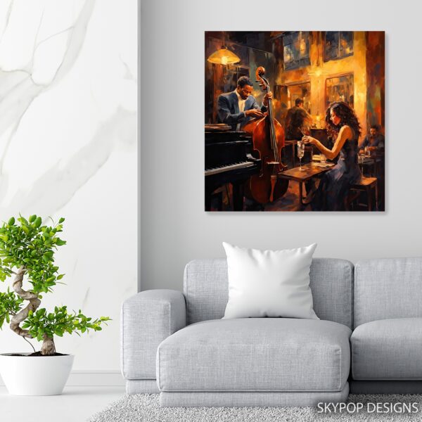 Jazz Night Vibes Art