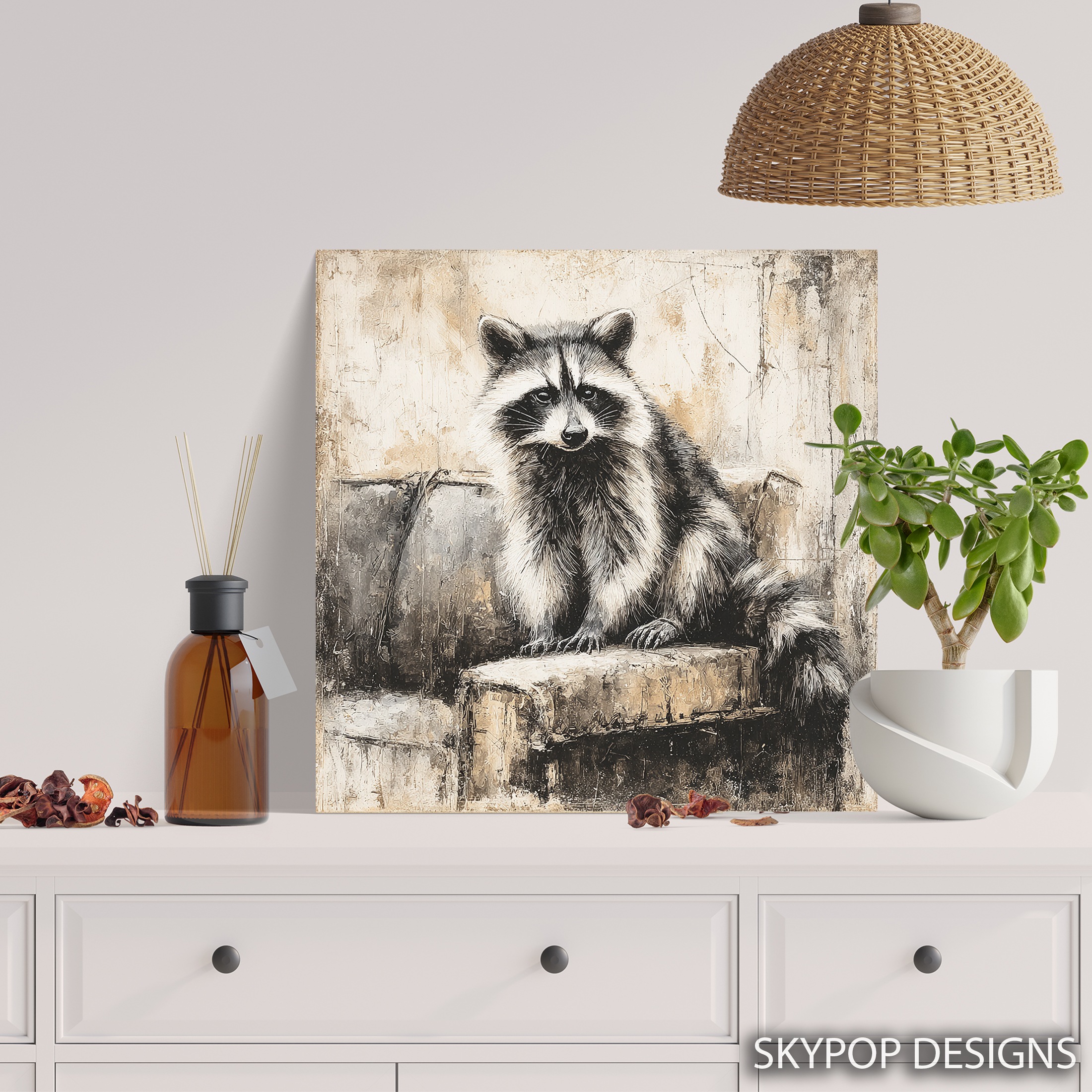 5.jpg Raccoon Art