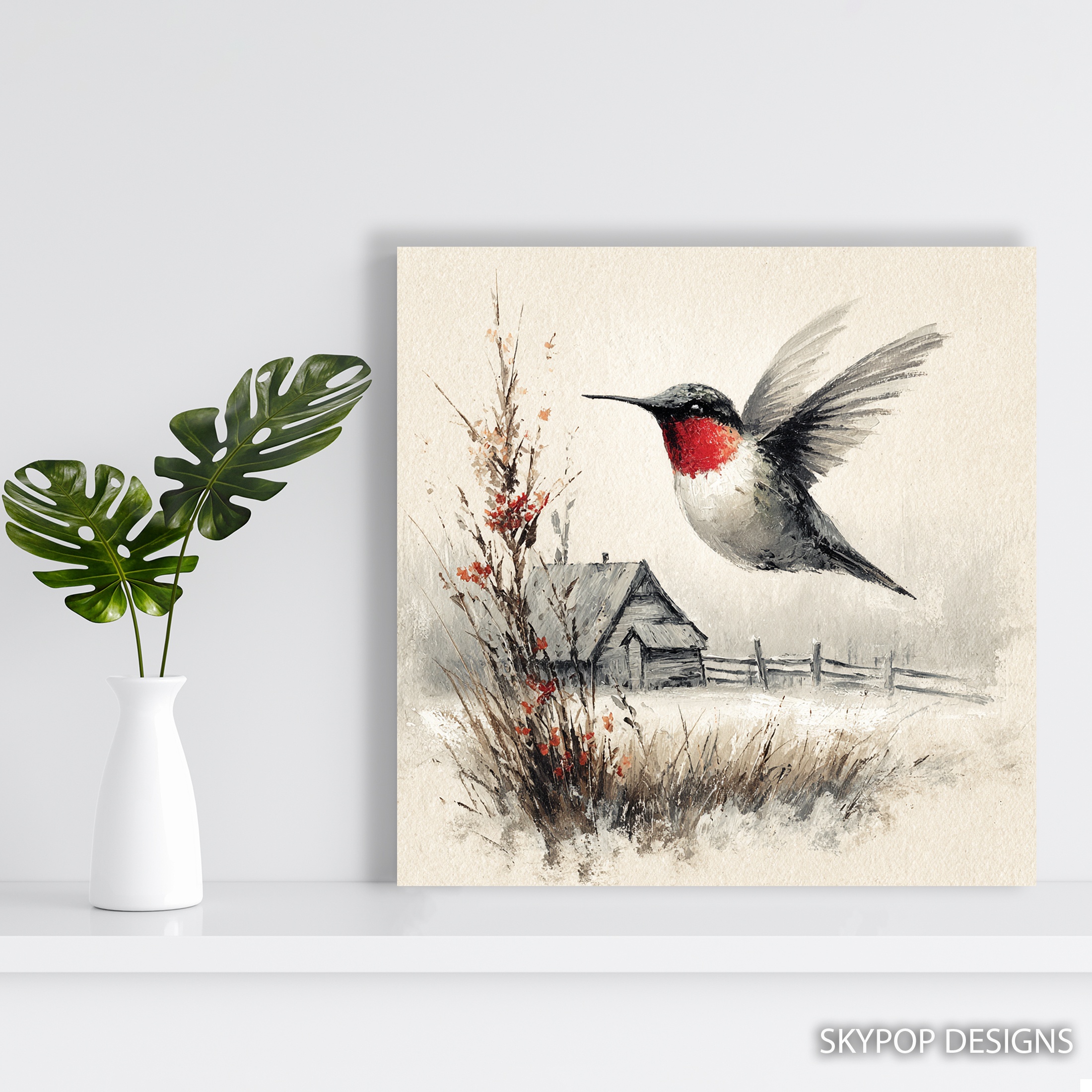 5.jpg Hummingbird Art