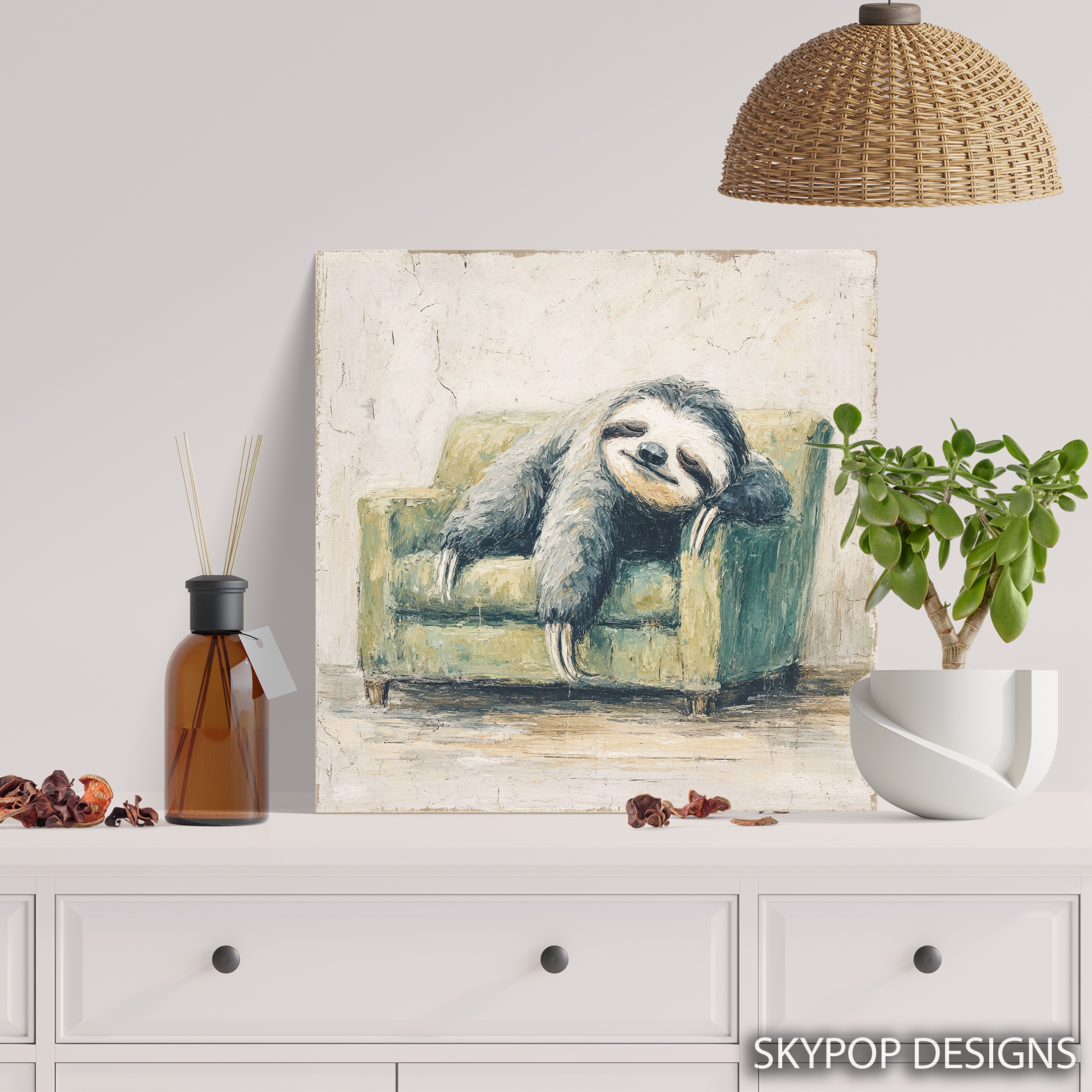 5.jpg Sloth Art