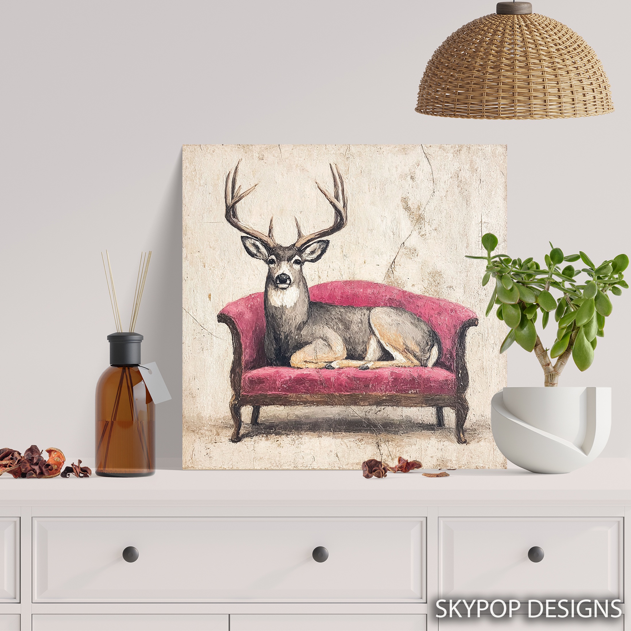 5.jpg Deer Art