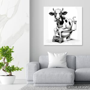 Highland Cow Art