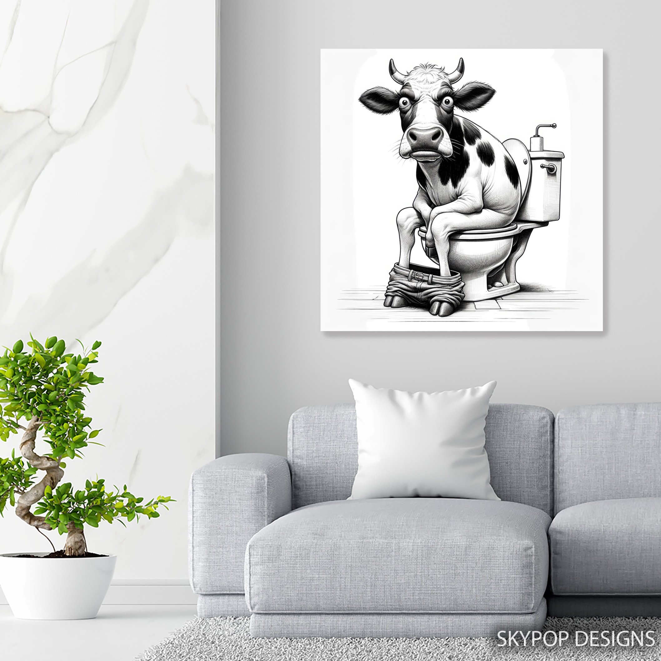 5.jpg Highland Cow Art