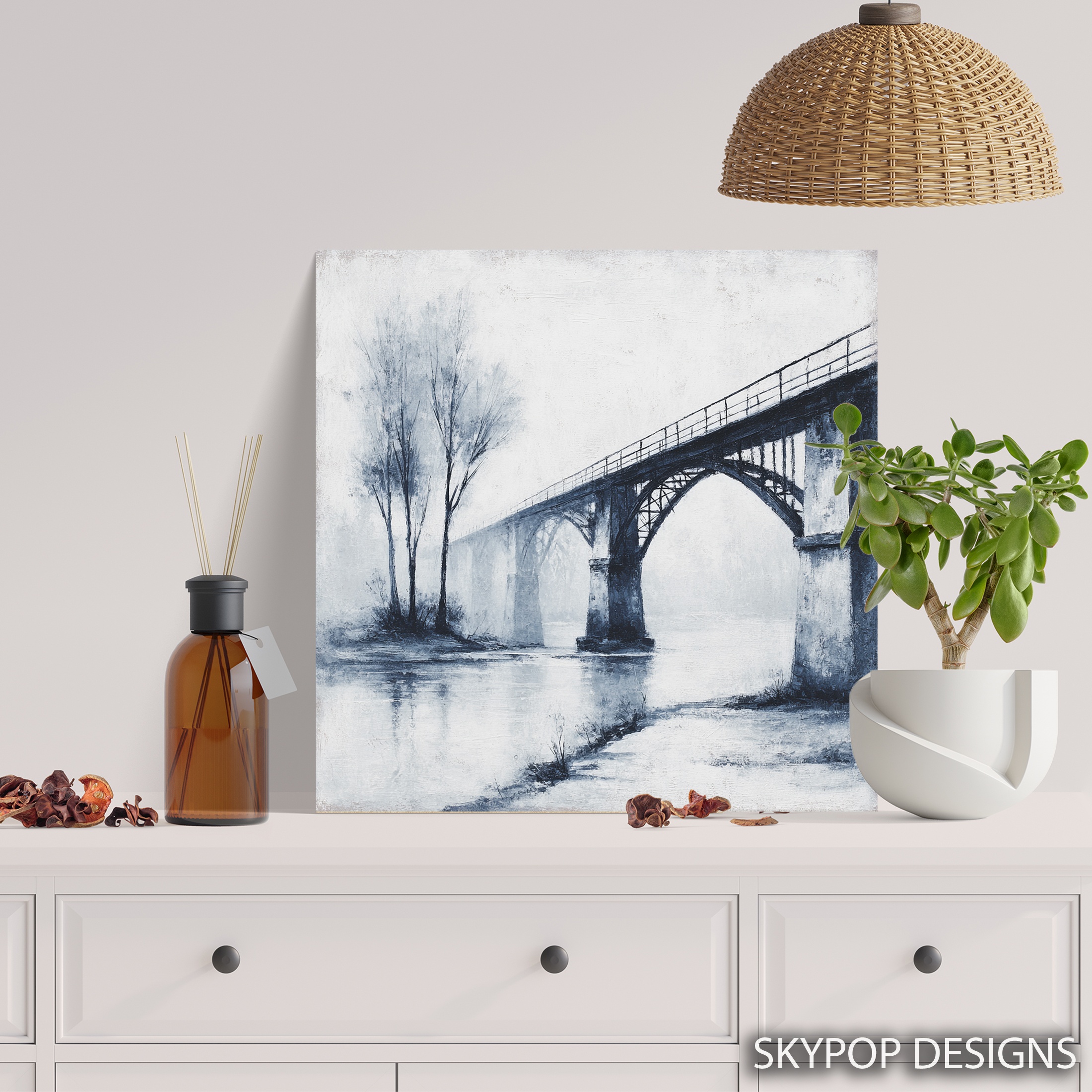 5.jpg Misty Bridge Art