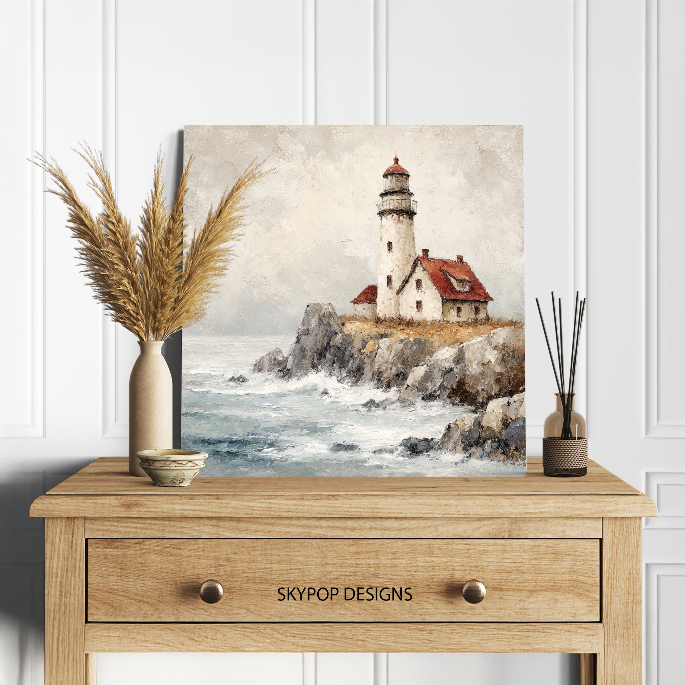 5.jpg Coastal Lighthouse Art