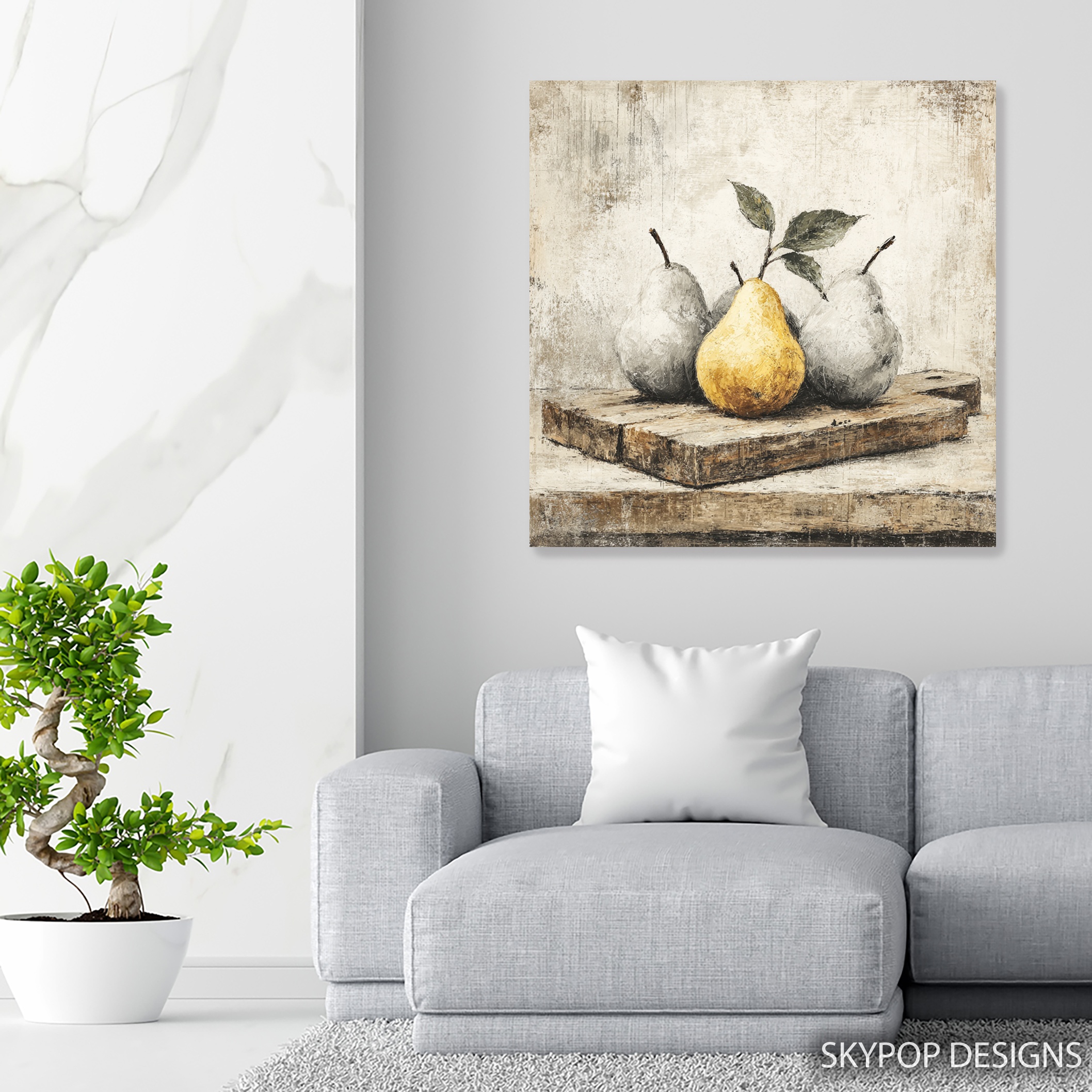 5.jpg Rustic Pear Art