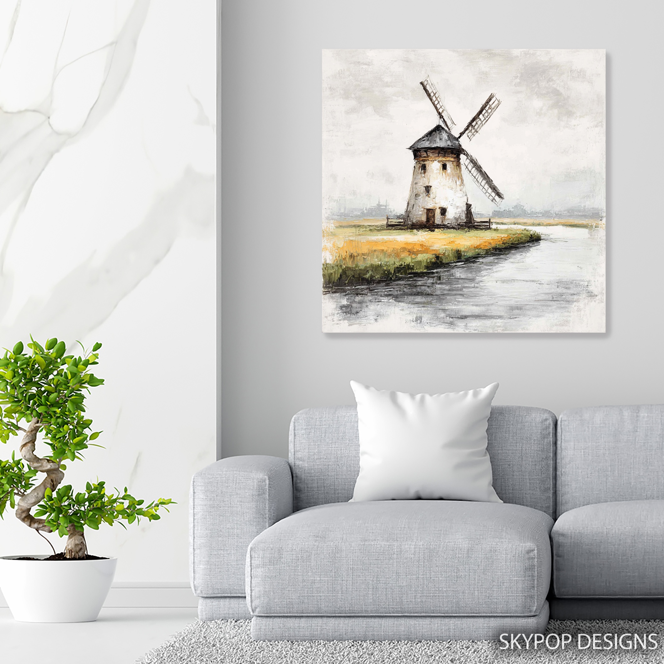 5.jpg Classic Windmill Art