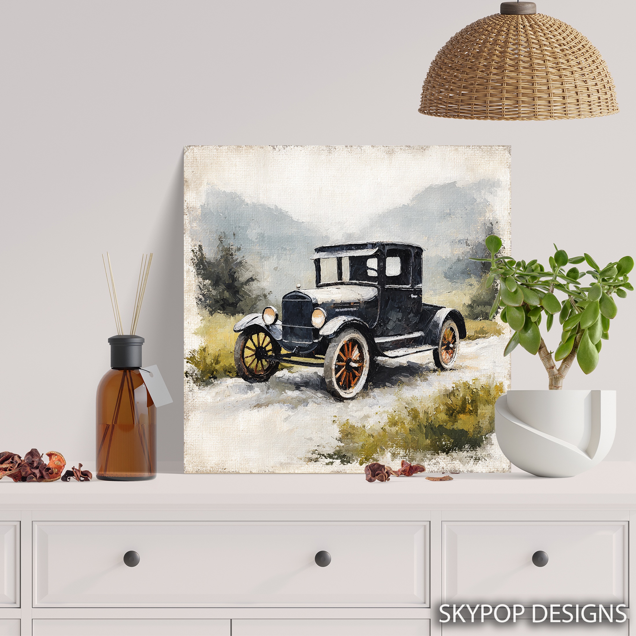 5.jpg Classic Ford Model T Art