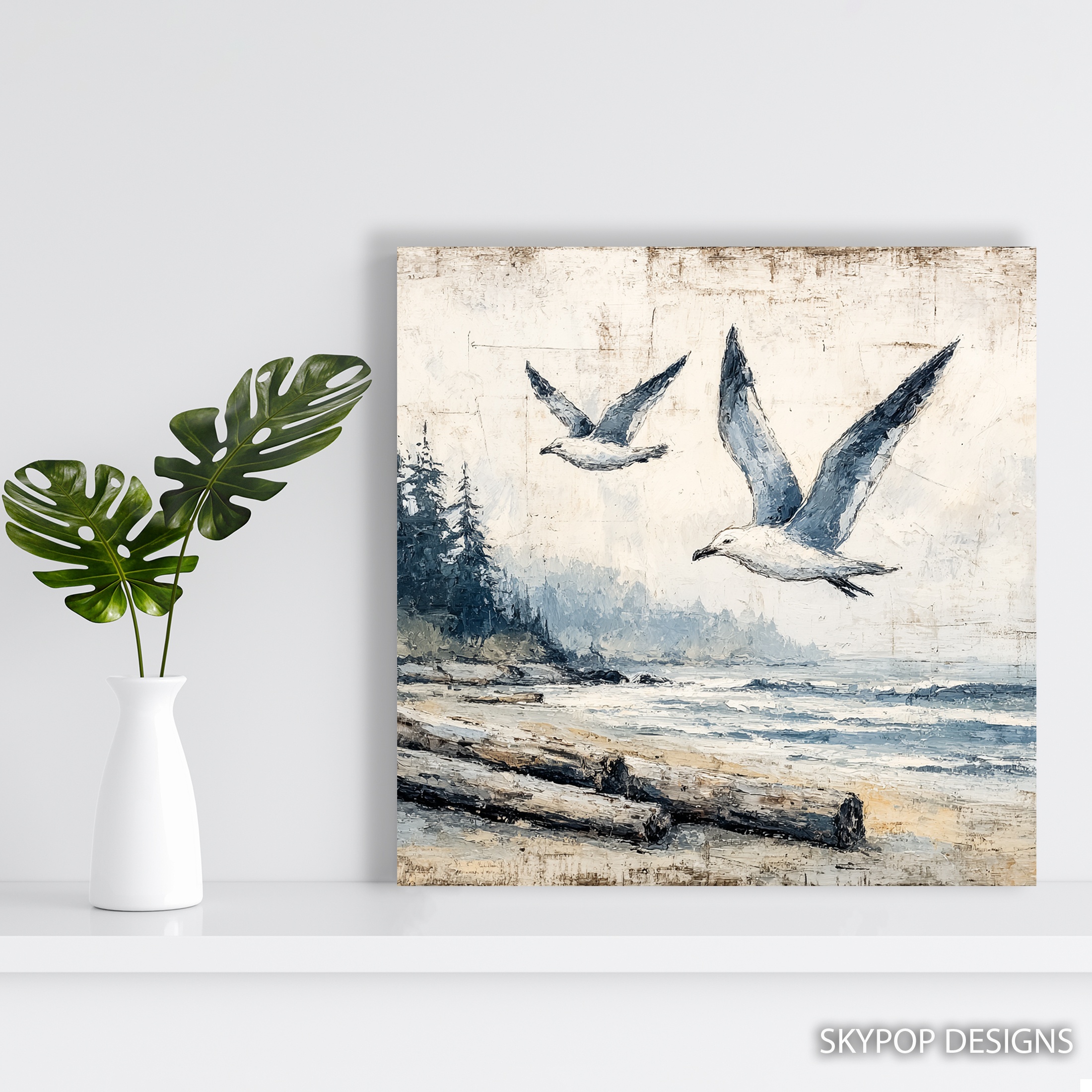 5.jpg Seagull Flight Art