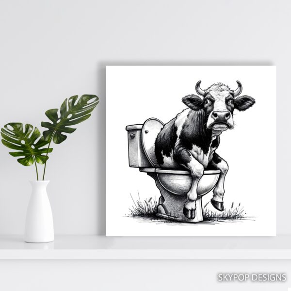 Highland Cow Art