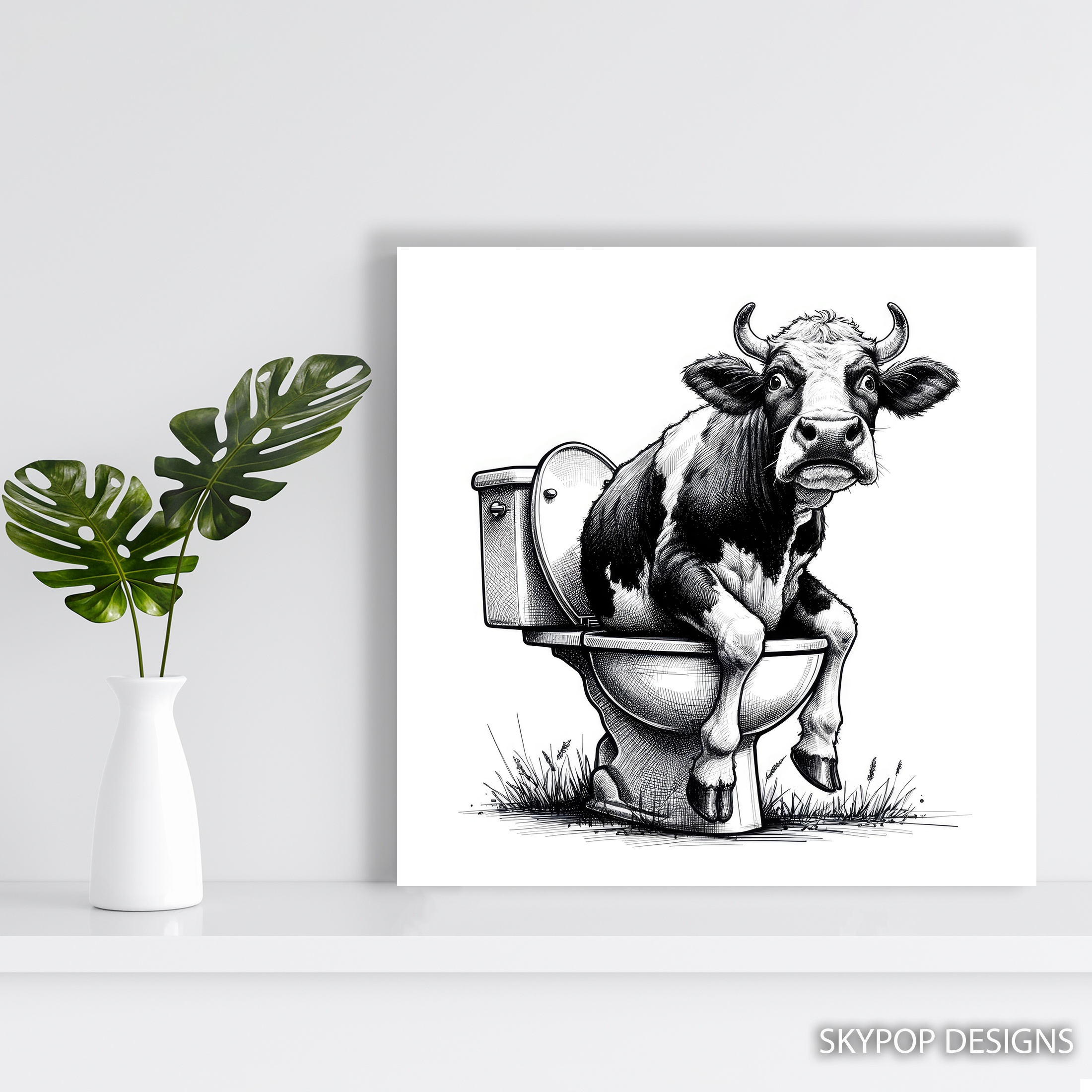 5.jpg Highland Cow Art