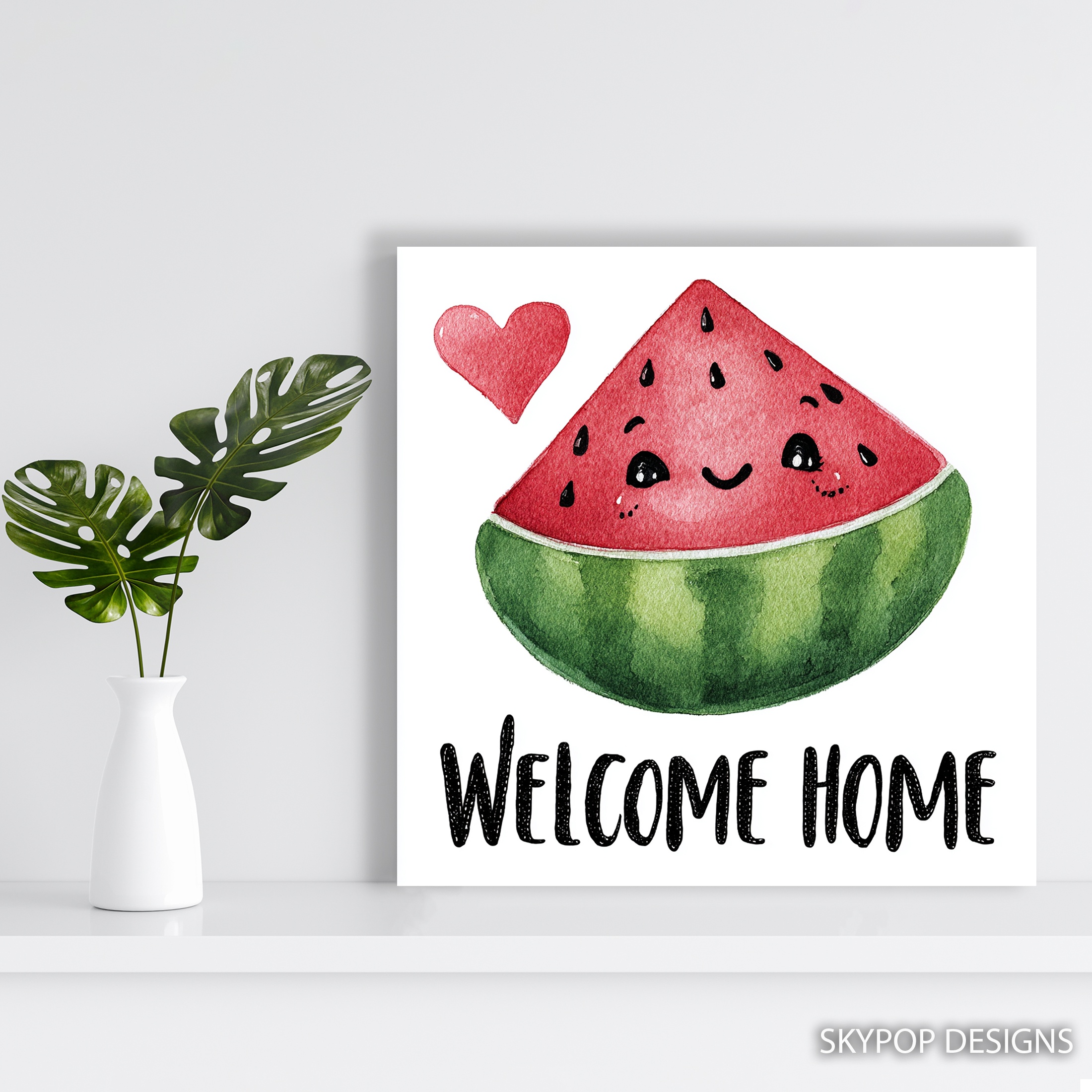 5.jpg Watermelon Welcome Home Art
