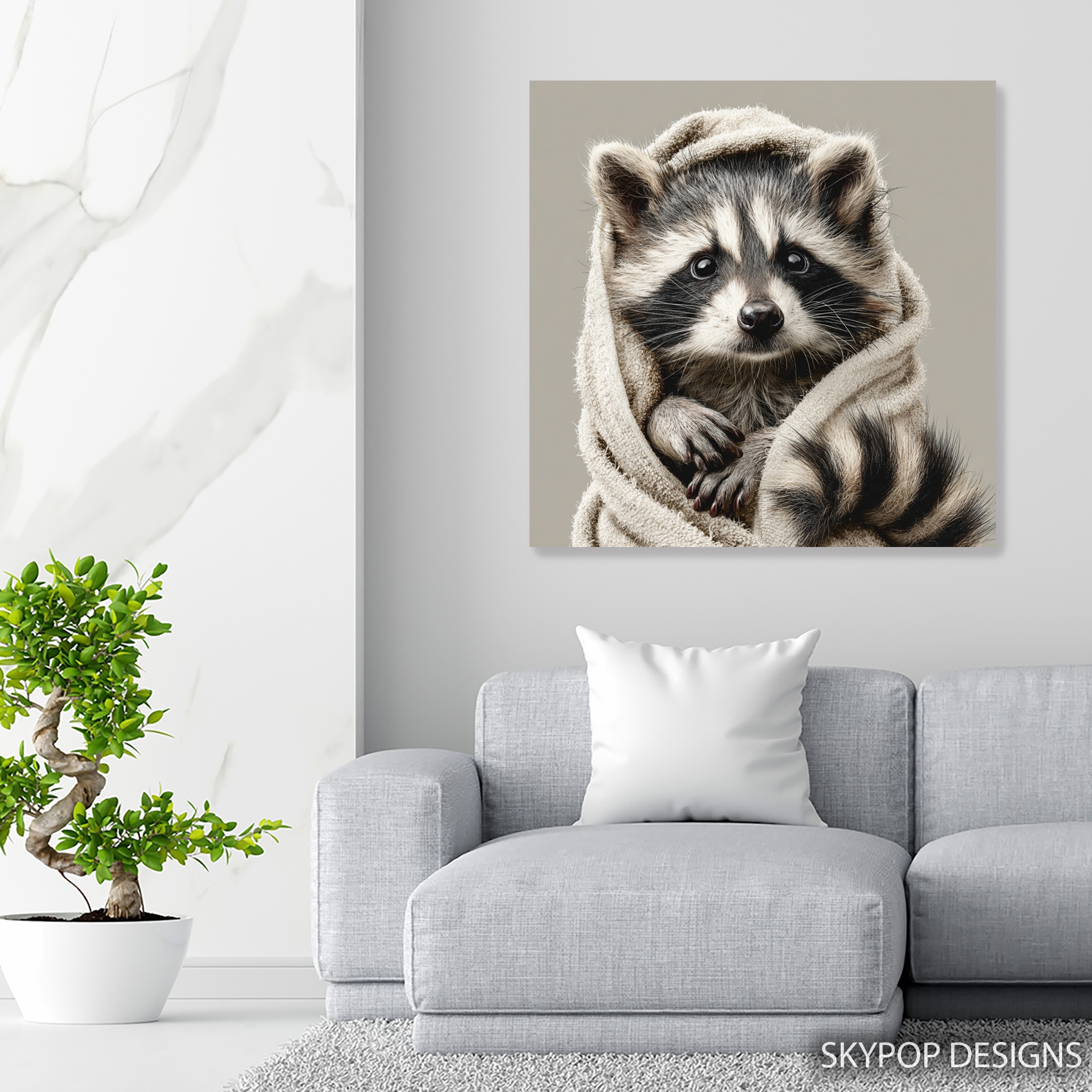 5.jpg Raccoon Art
