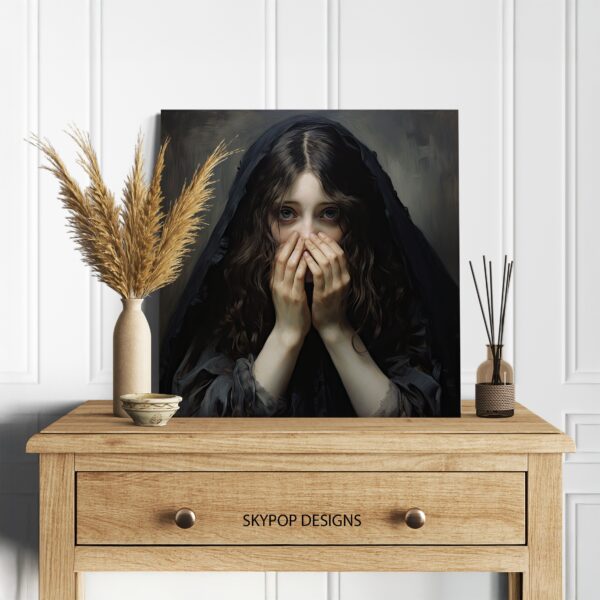 Veil Portrait Art