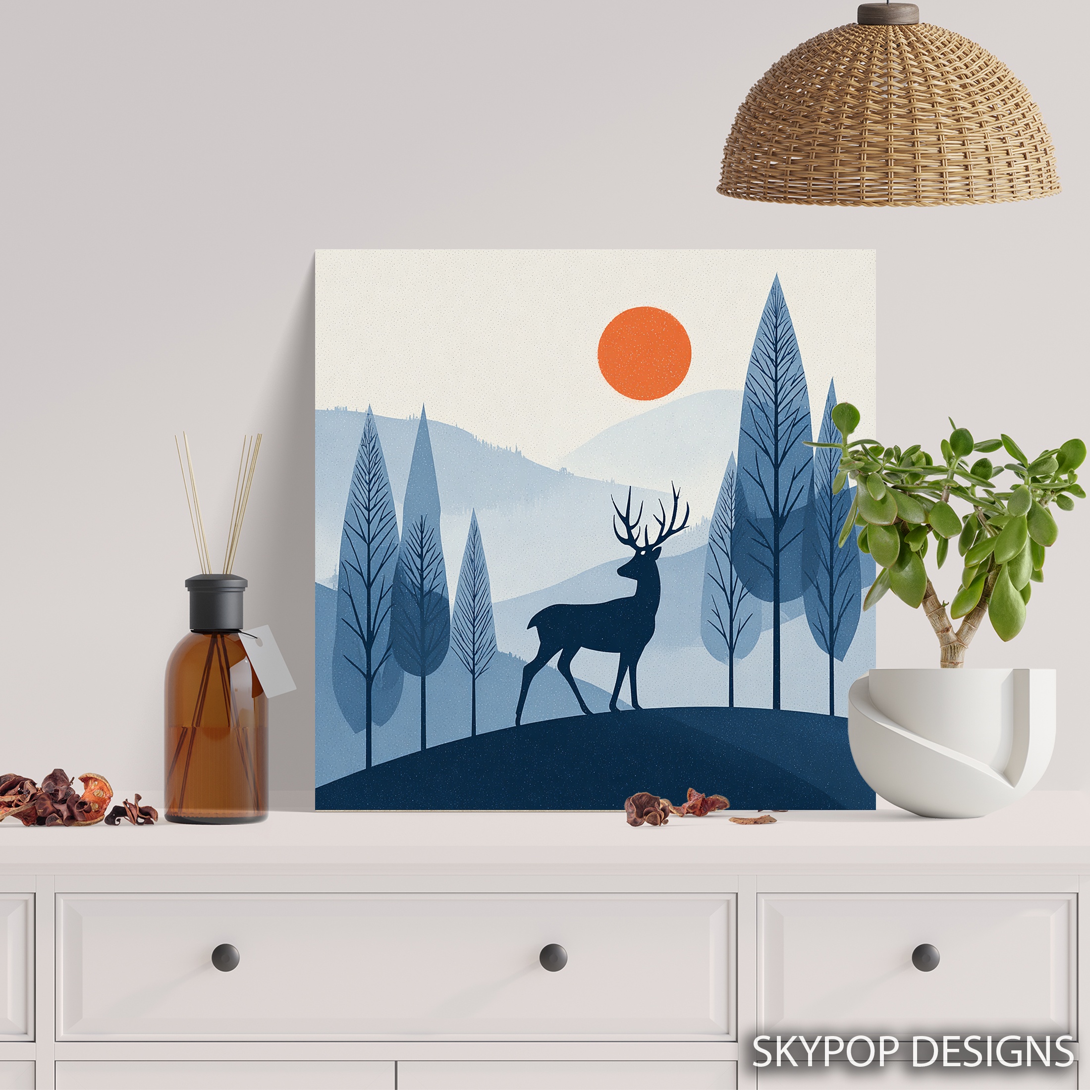 5.jpg Deer Art