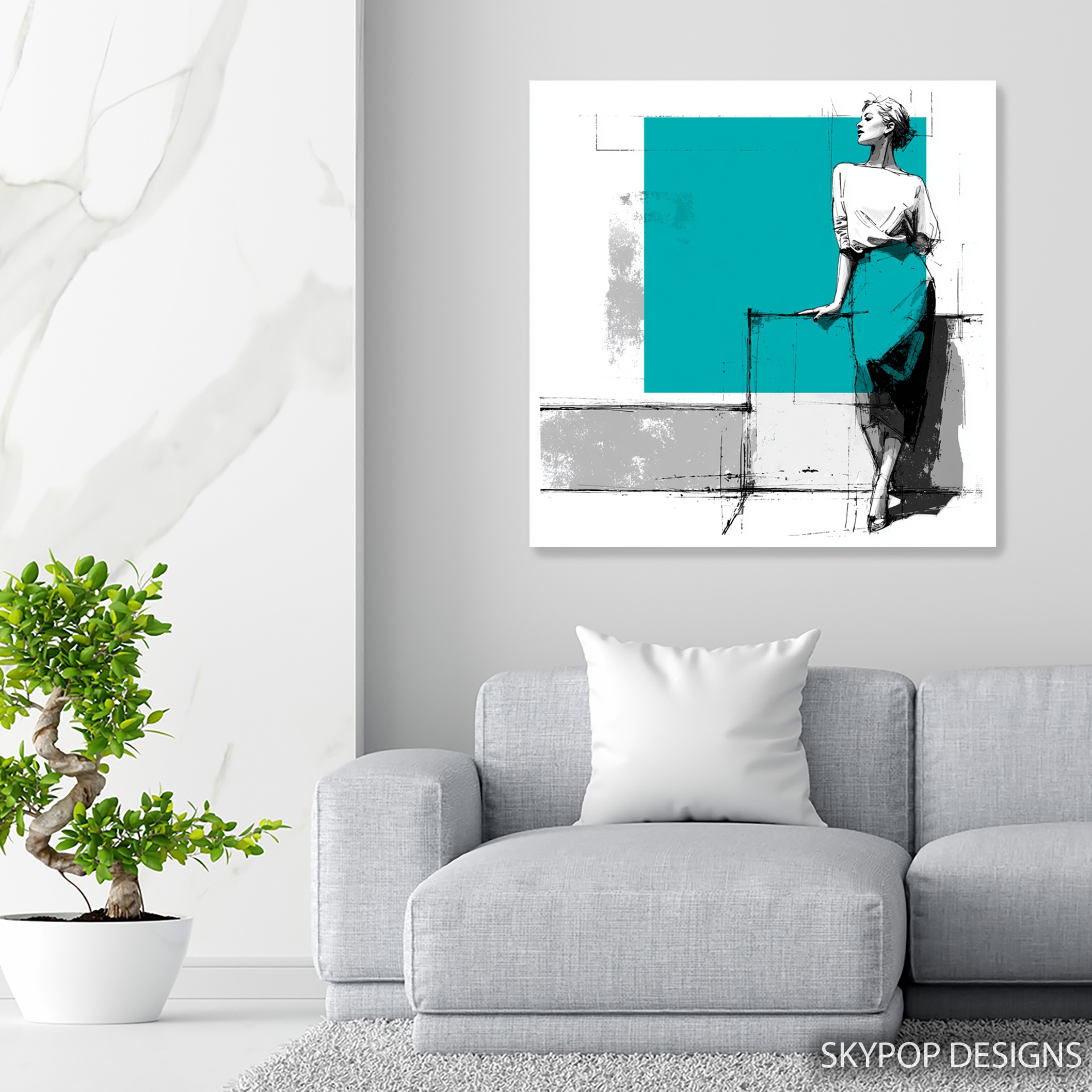 5.jpg Teal Fashion Sketch Art