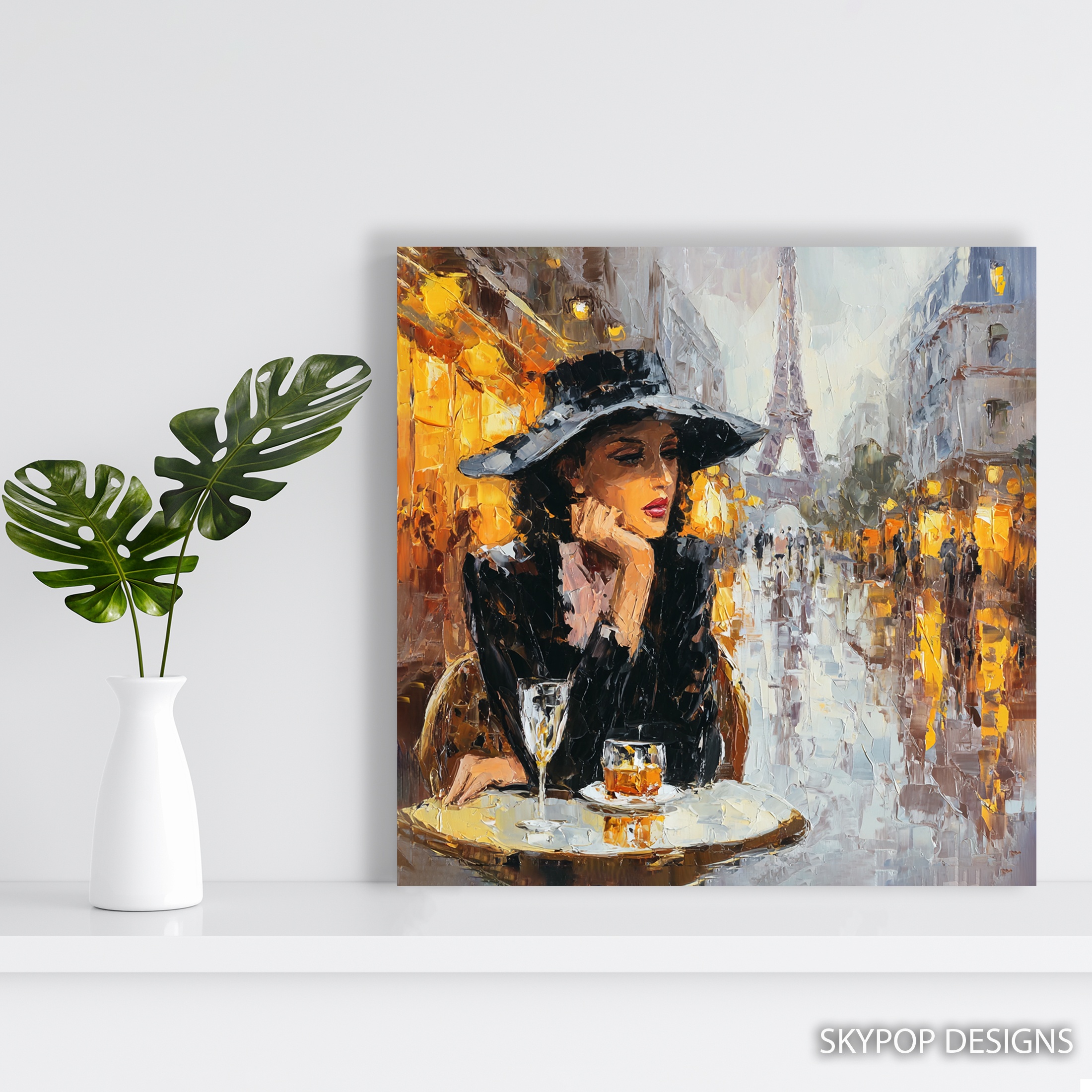 5.jpg Parisian Cafe Elegance Art