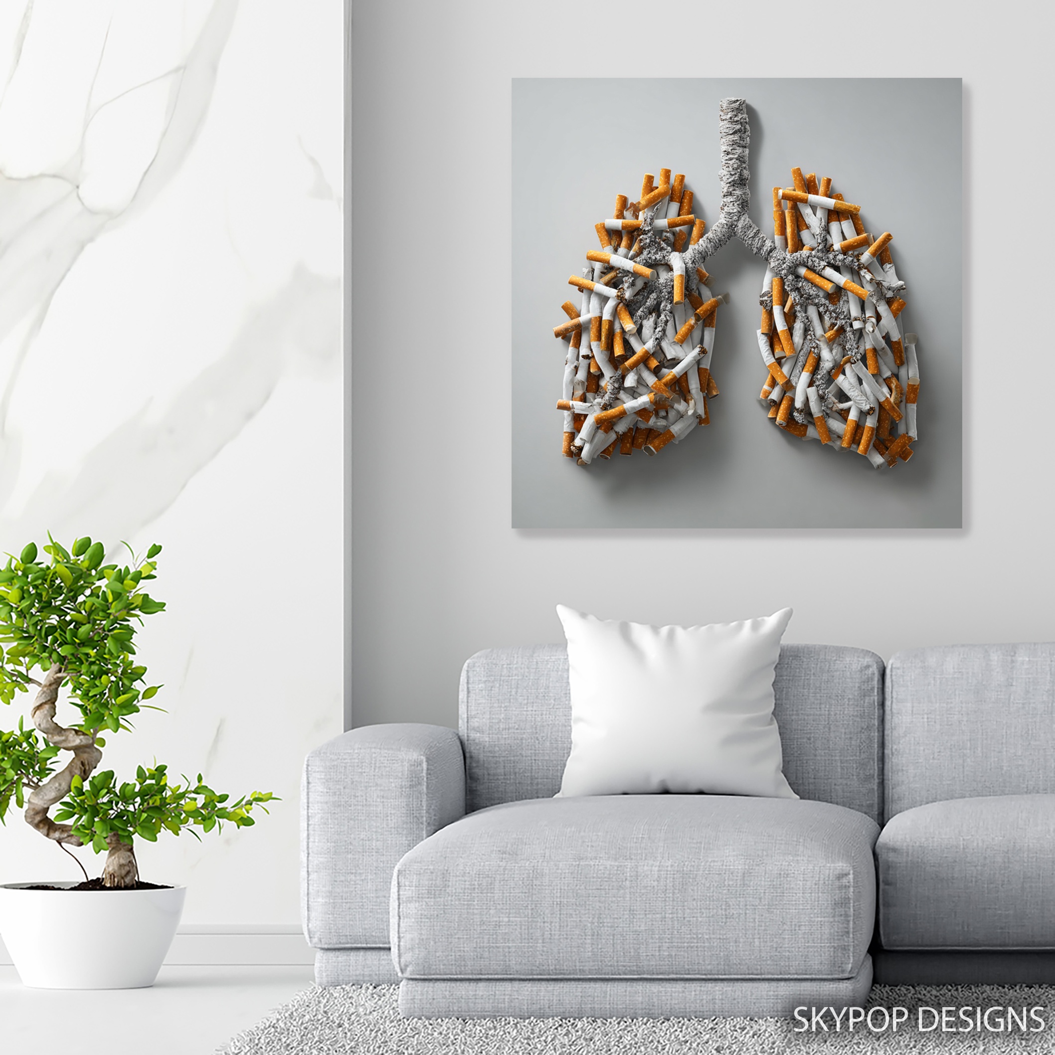 5.jpg Smoking Lungs Art