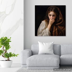 Young Girl Portrait Art
