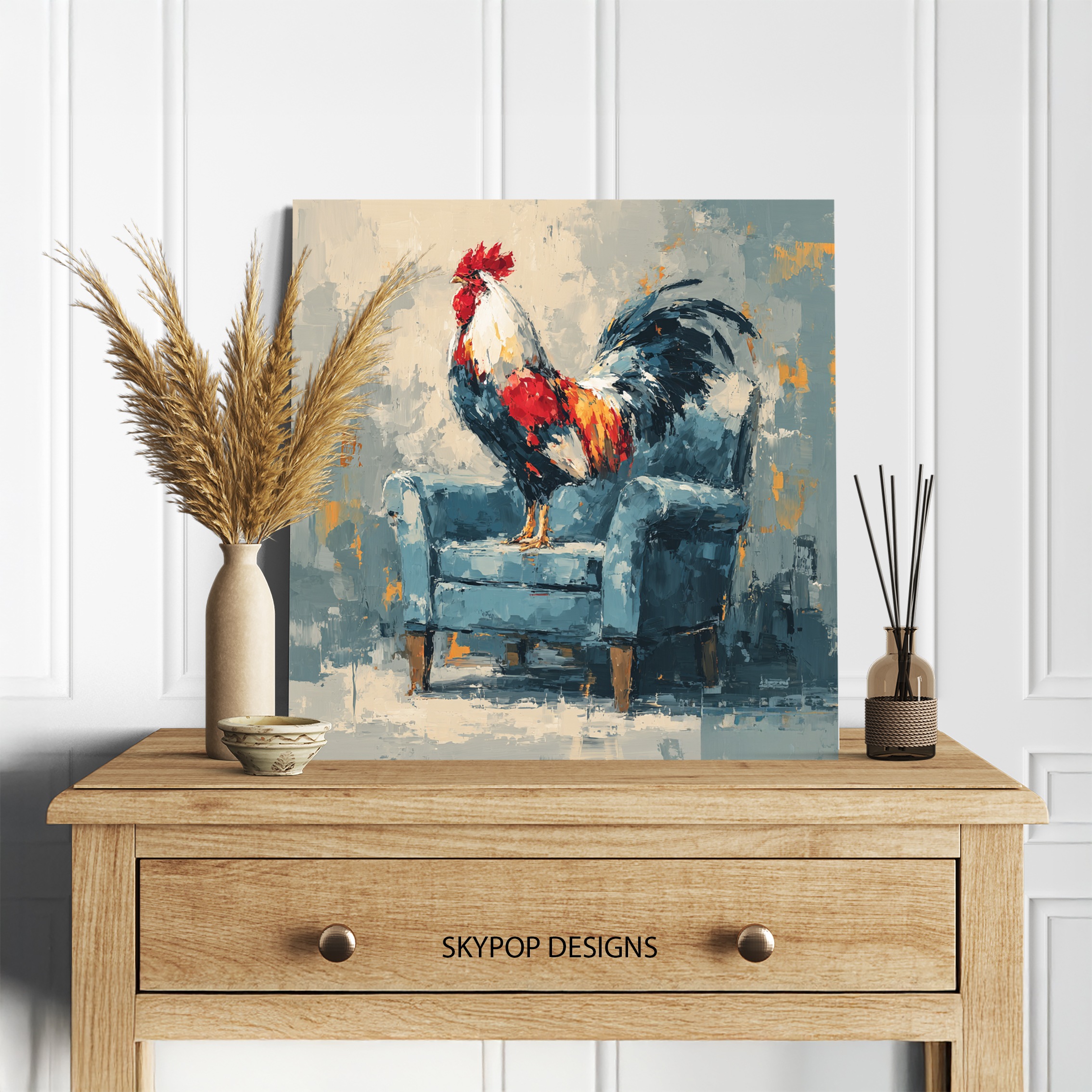 5.jpg Rooster Art
