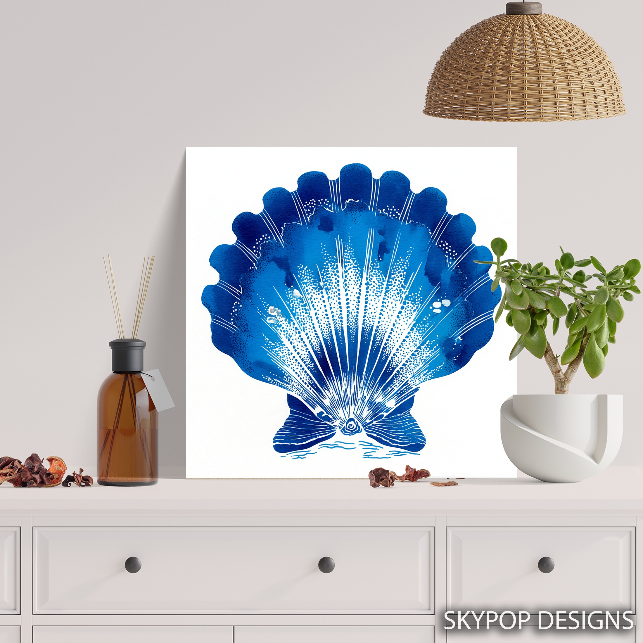5.jpg Blue Scallop Art