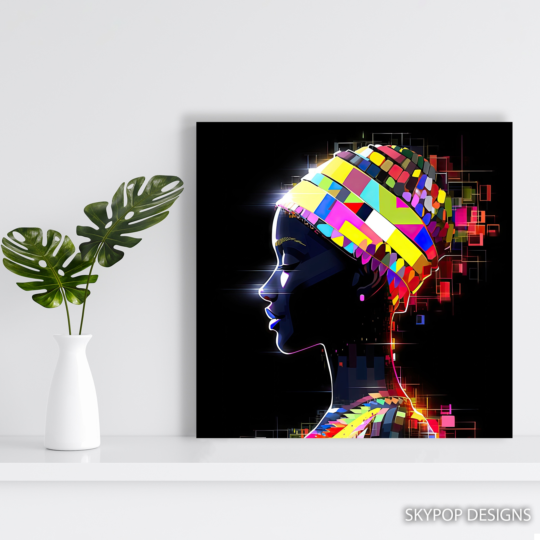 5.jpg African American Profile Art