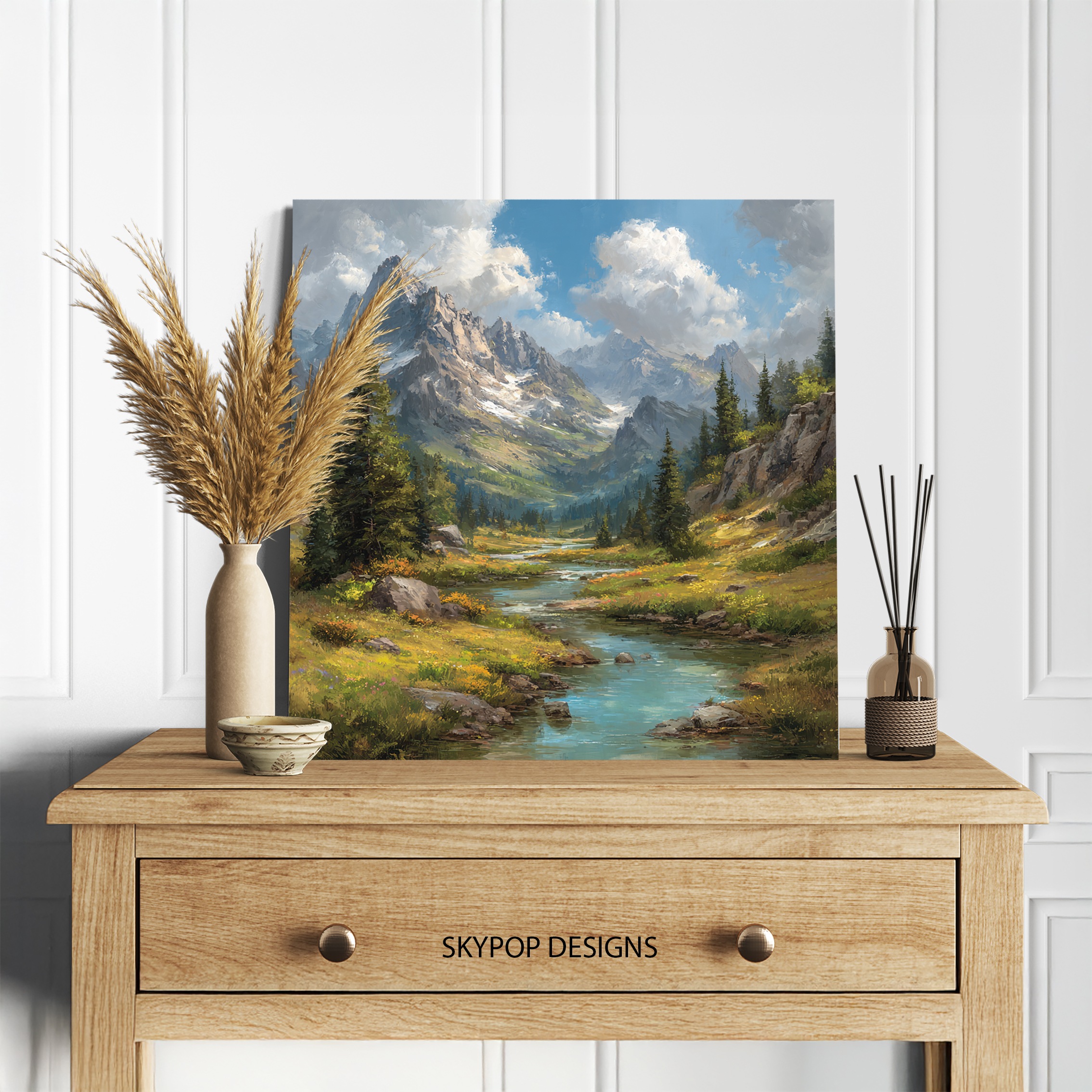 5.jpg Mountain Stream Art