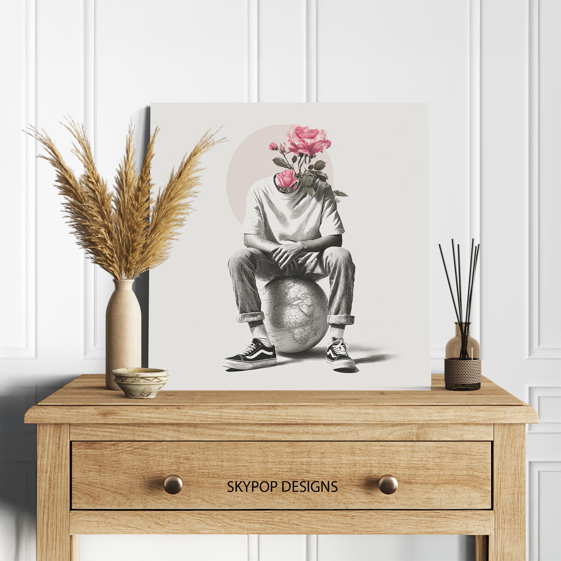 5.jpg Blooming Thoughts Globe Art