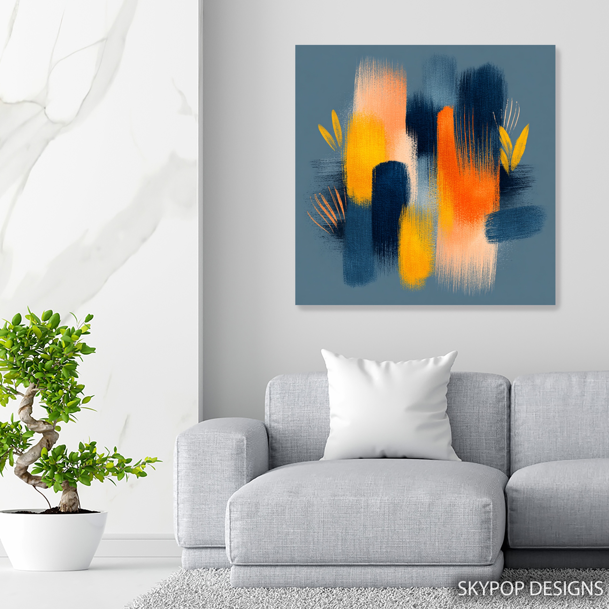 5.jpg Vibrant Brushstrokes Art