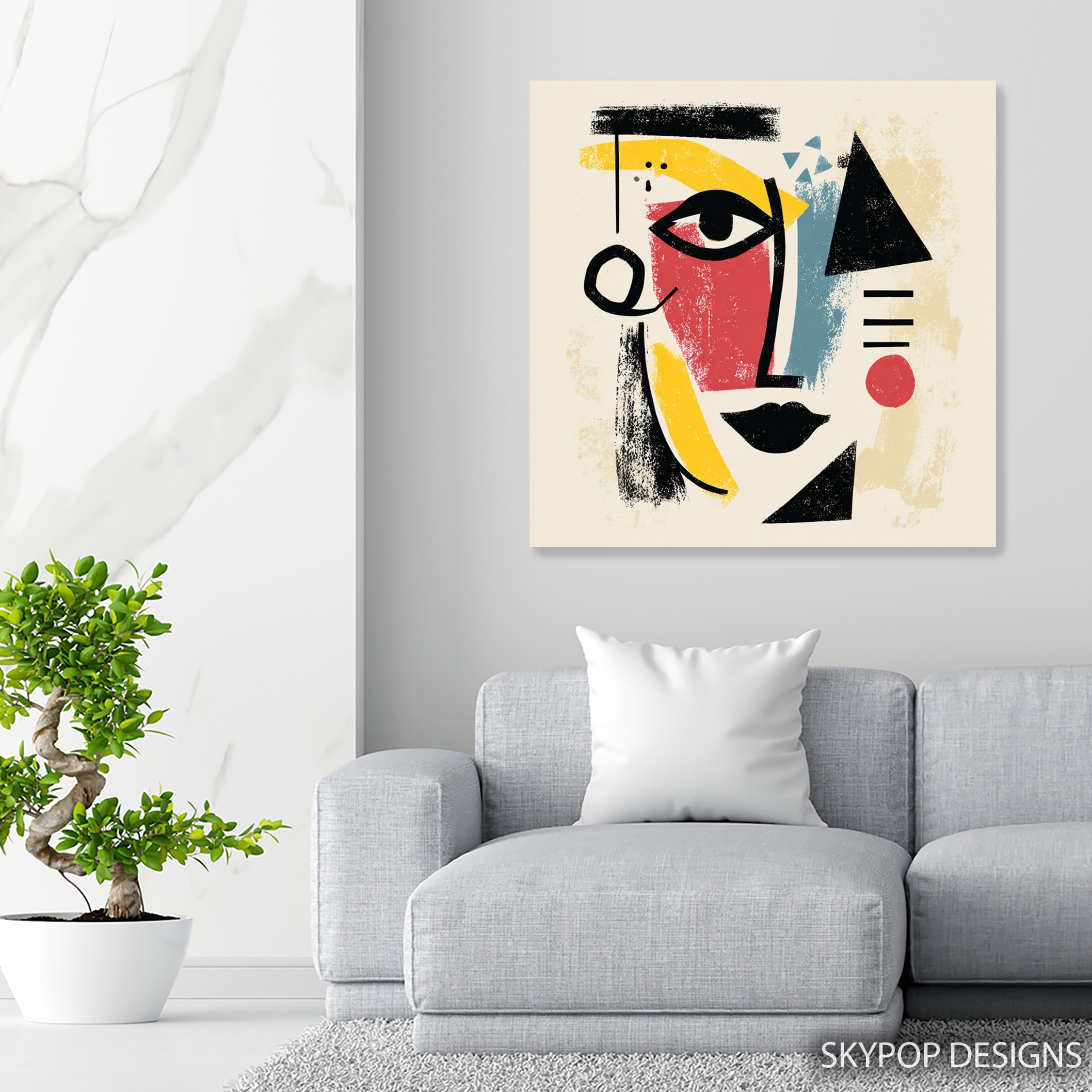 5.jpg Geometric Face Art